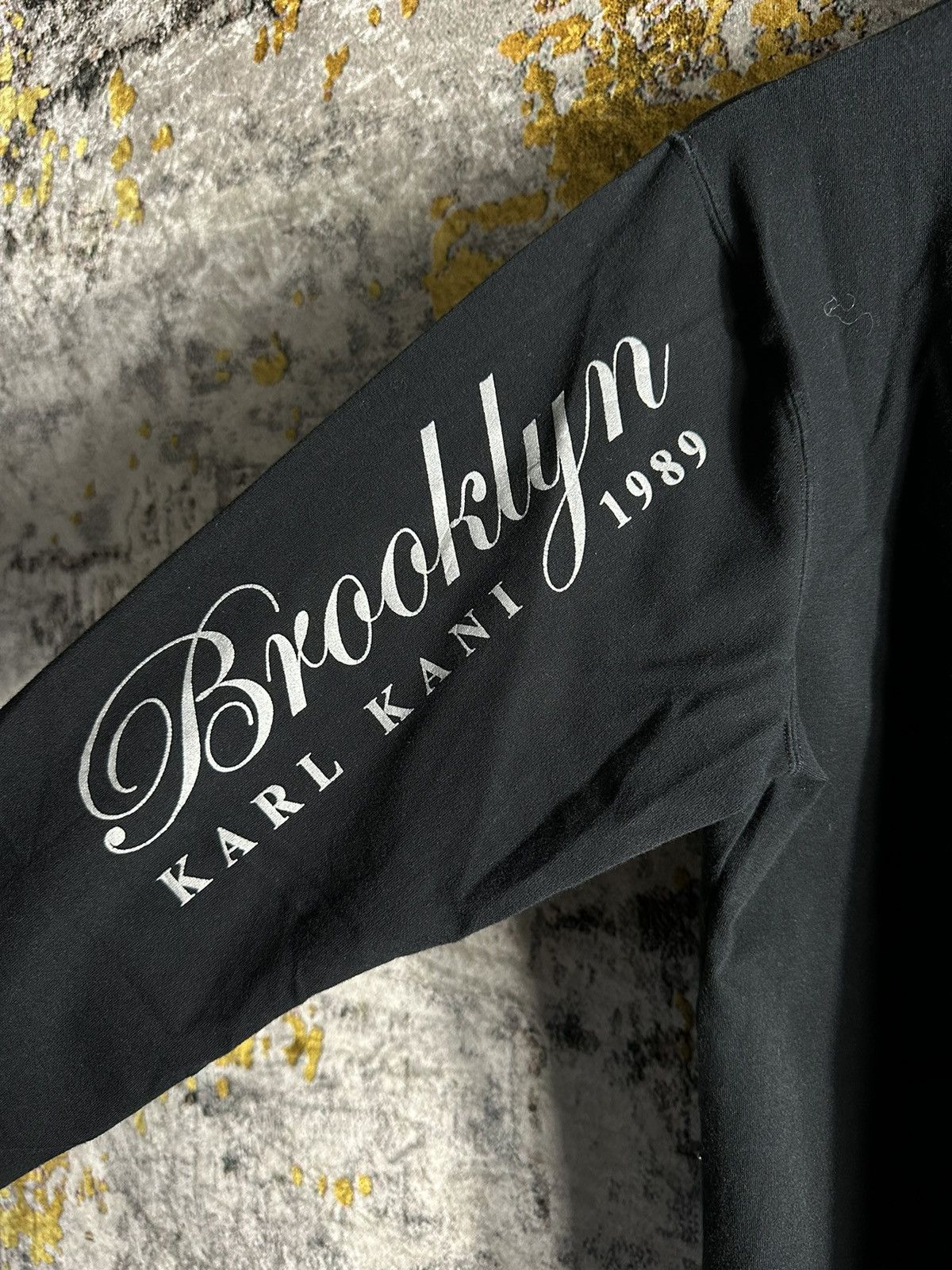 Beauty Beast VTG BROOKLYN KARL KANI 1989 HALF ZIP STUDDED TRIBAL SHIRT Size US M / EU 48-50 / 2 - 10 Thumbnail