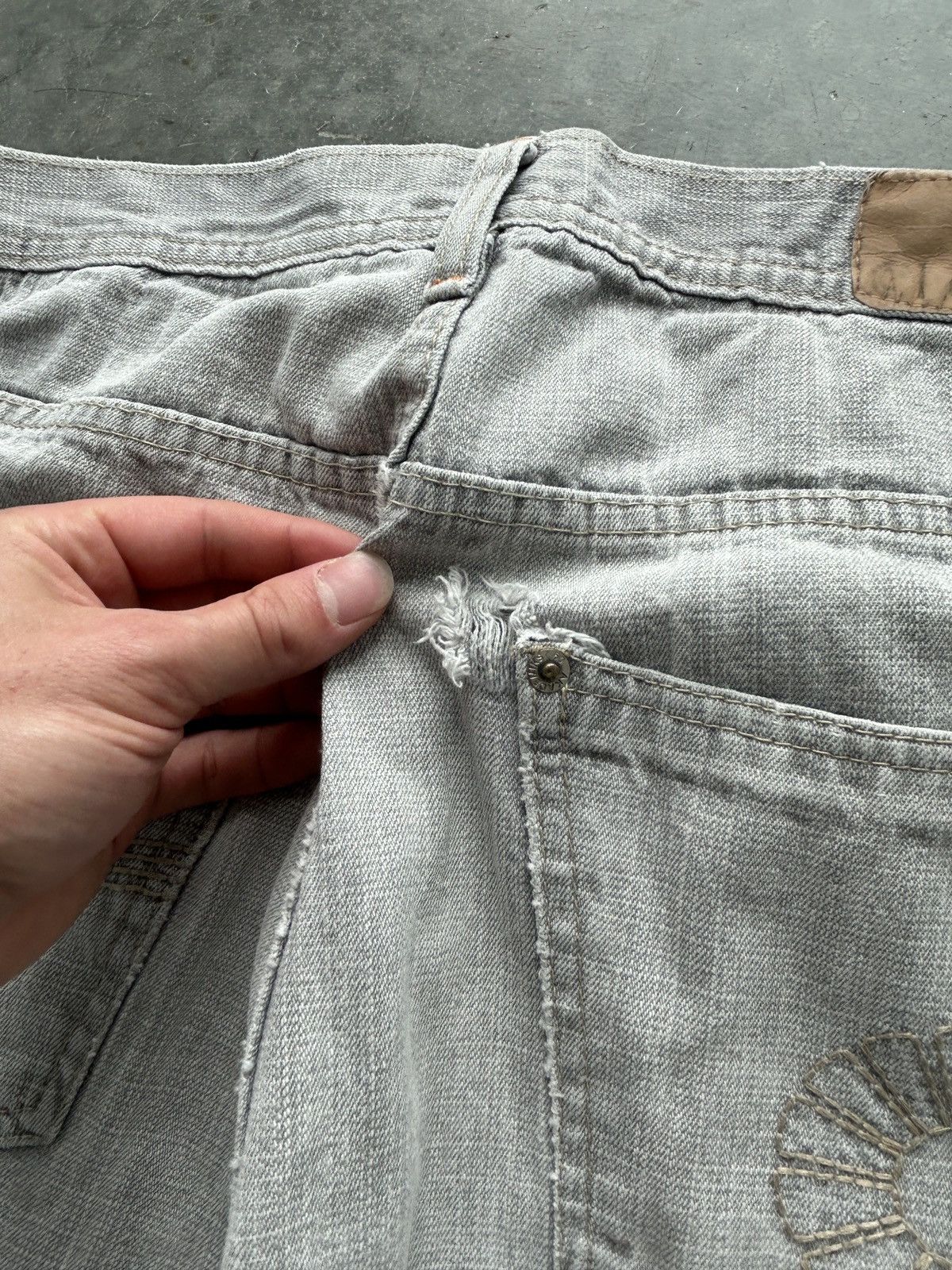 Akademiks Vintage Y2K Akademiks Embroidered Logo Jeans Size US 34 / EU 50 - 5 Thumbnail