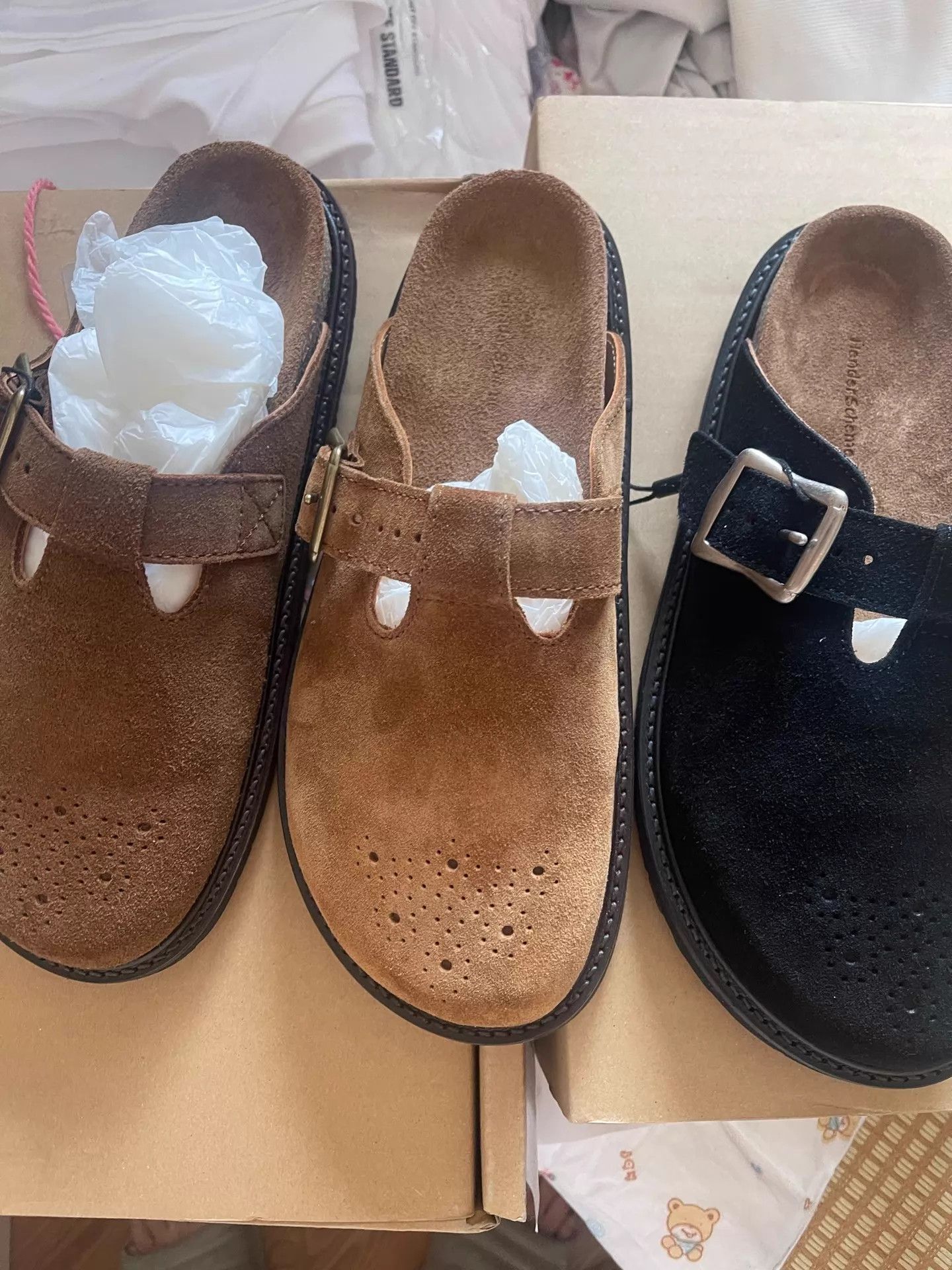 Hender Scheme hender scheme new Asian sandal brown/dk brown/black 4 Size US 4 / IT 34 - 3 Thumbnail