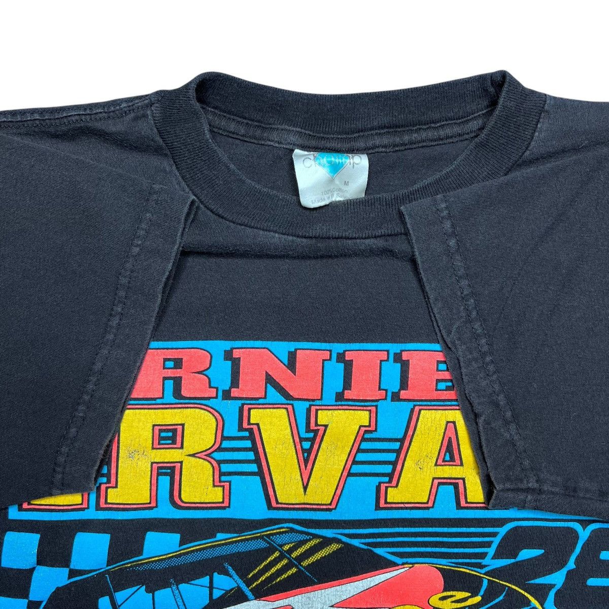 NASCAR × Vintage Vintage 1994 Ernie Irvan NASCAR Spell Out 3D Racing Tee Size US M / EU 48-50 / 2 - 2 Thumbnail