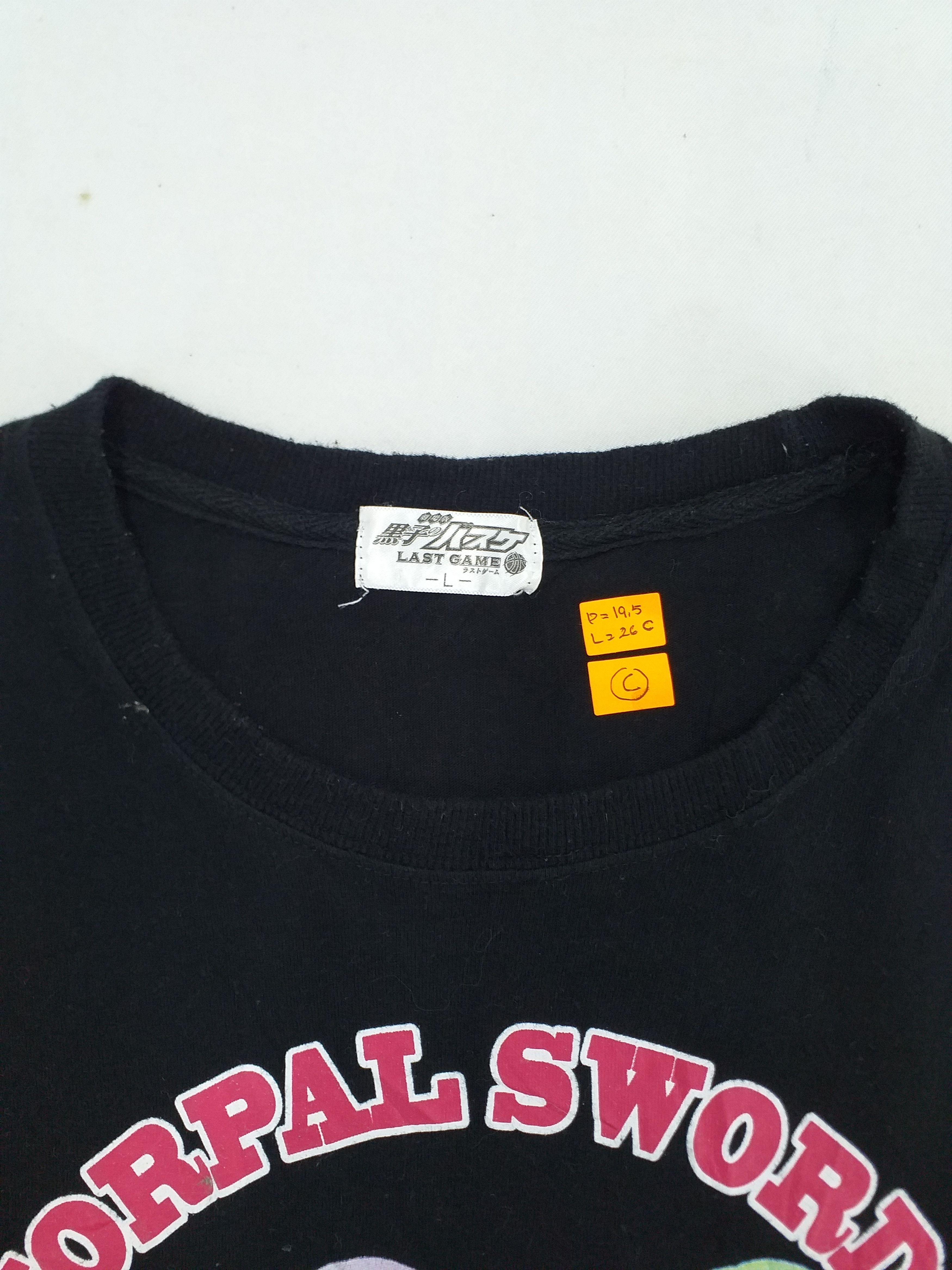 Anime Vintage Kuroko's Basketball Anime Medium T Shirt -C032 Size US M / EU 48-50 / 2 - 5 Thumbnail