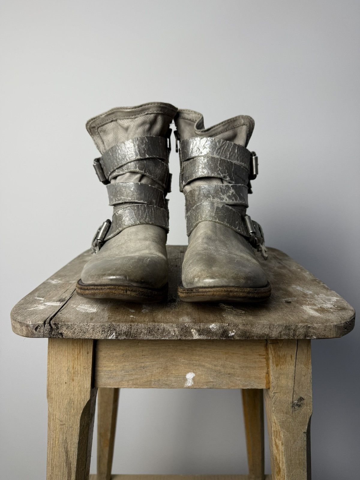 20471120 × A.S.98 A.S. 98 Airstep Guidi Style Style Leather Boots Size US 7 / IT 37 - 4 Thumbnail