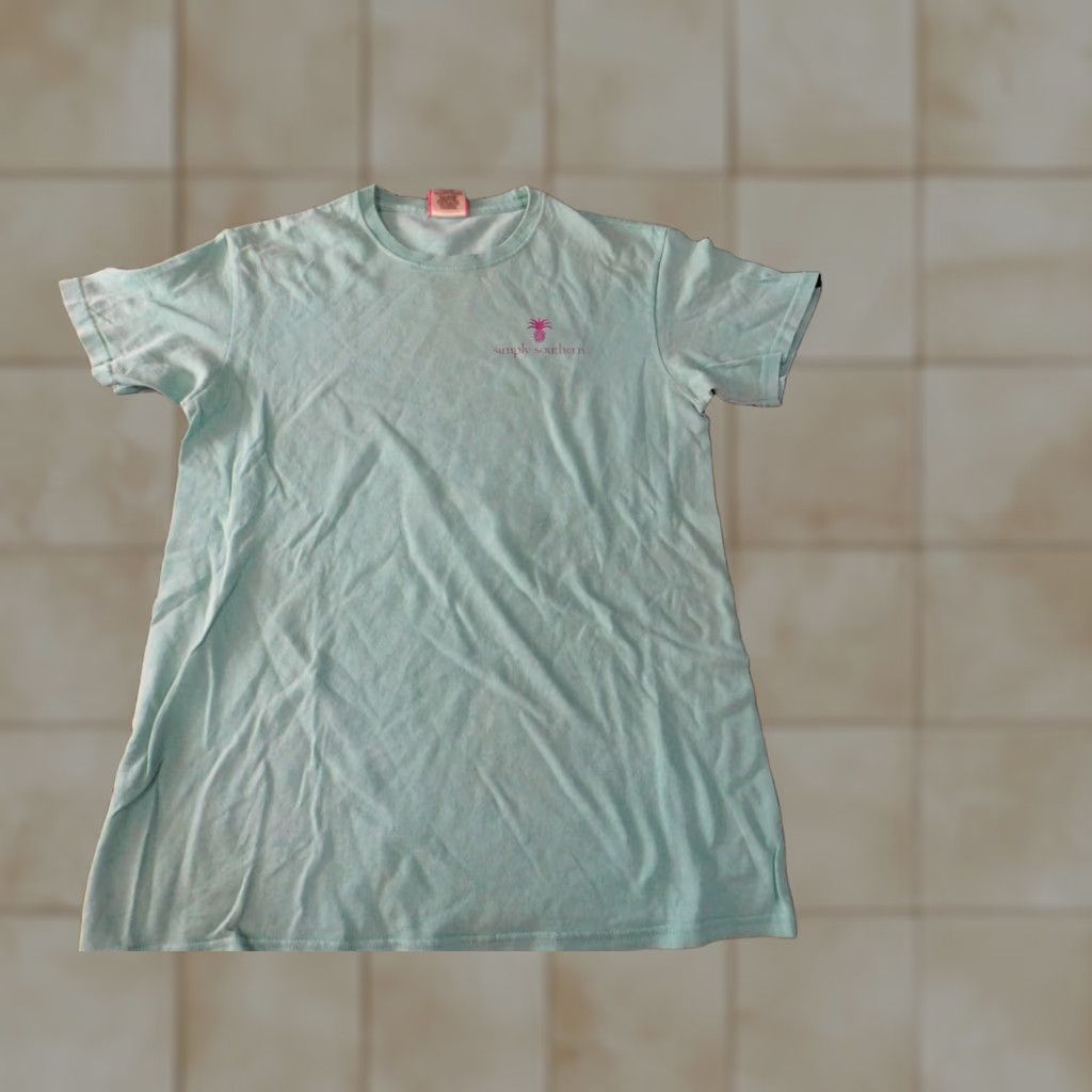 Vintage Simply Southern Shirt S Men Blue Logo Graphic Pineapple Classic T-Shirt Crew Neck Short Sleeve Cotton Knit Logo Vintage No Size US S / EU 44-46 / 1 - 1 Thumbnail