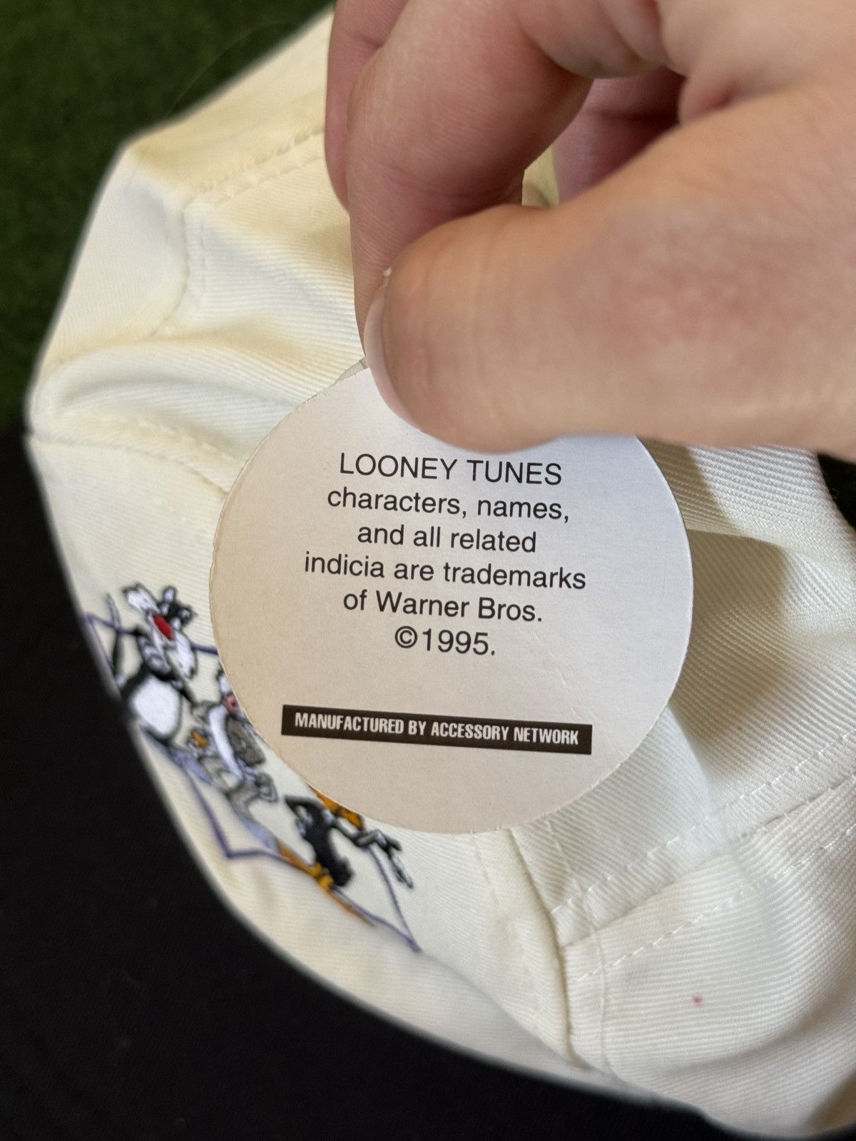 Vintage × Warner Bros Vintage 90s Looney Tunes 5 Panel Cartoon Hat Cap Size ONE SIZE - 9 Thumbnail