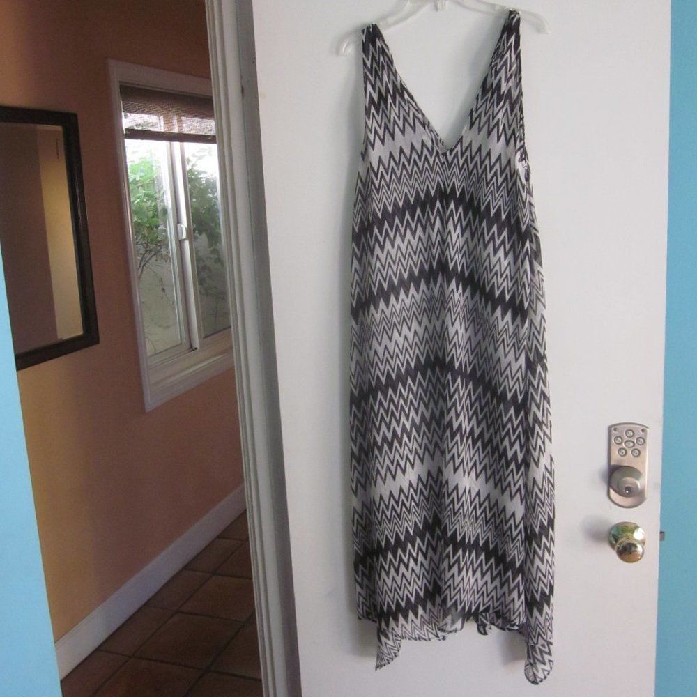 Other Josa Tulum Resort Sheer Midi Dress Summer Cover Up "One Size Size M / US 6-8 / IT 42-44 - 4 Thumbnail