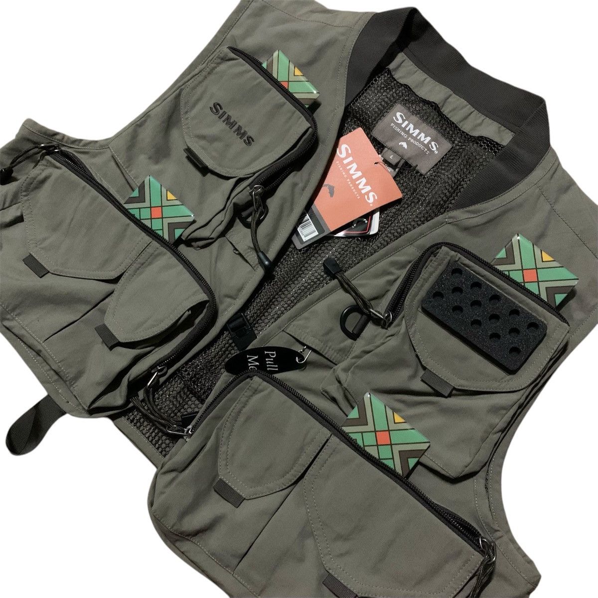 Simms Simms Guide Taupo Fly Fishing Vest Size US L / EU 52-54 / 3 - 7 Thumbnail
