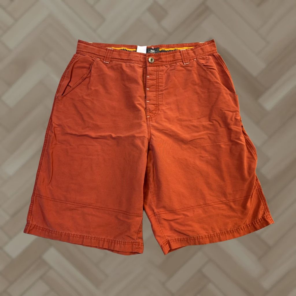 Oakley Oakley Mens Shorts 36 Orange Chino Casual Software 12 Inch Inseam Flat Front Size US 36 / EU 52 - 1 Thumbnail