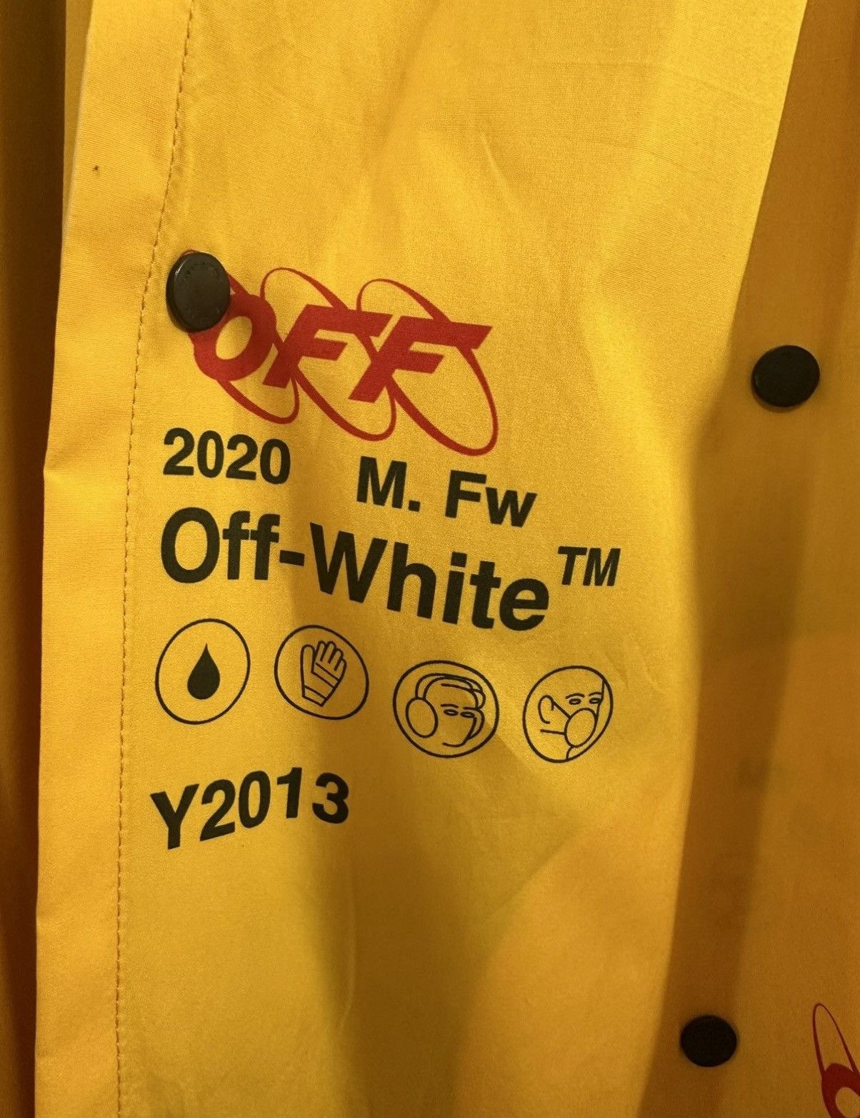 Off-White Off White Raincoat x Peacoat Size US XS / EU 42 / 0 - 5 Thumbnail