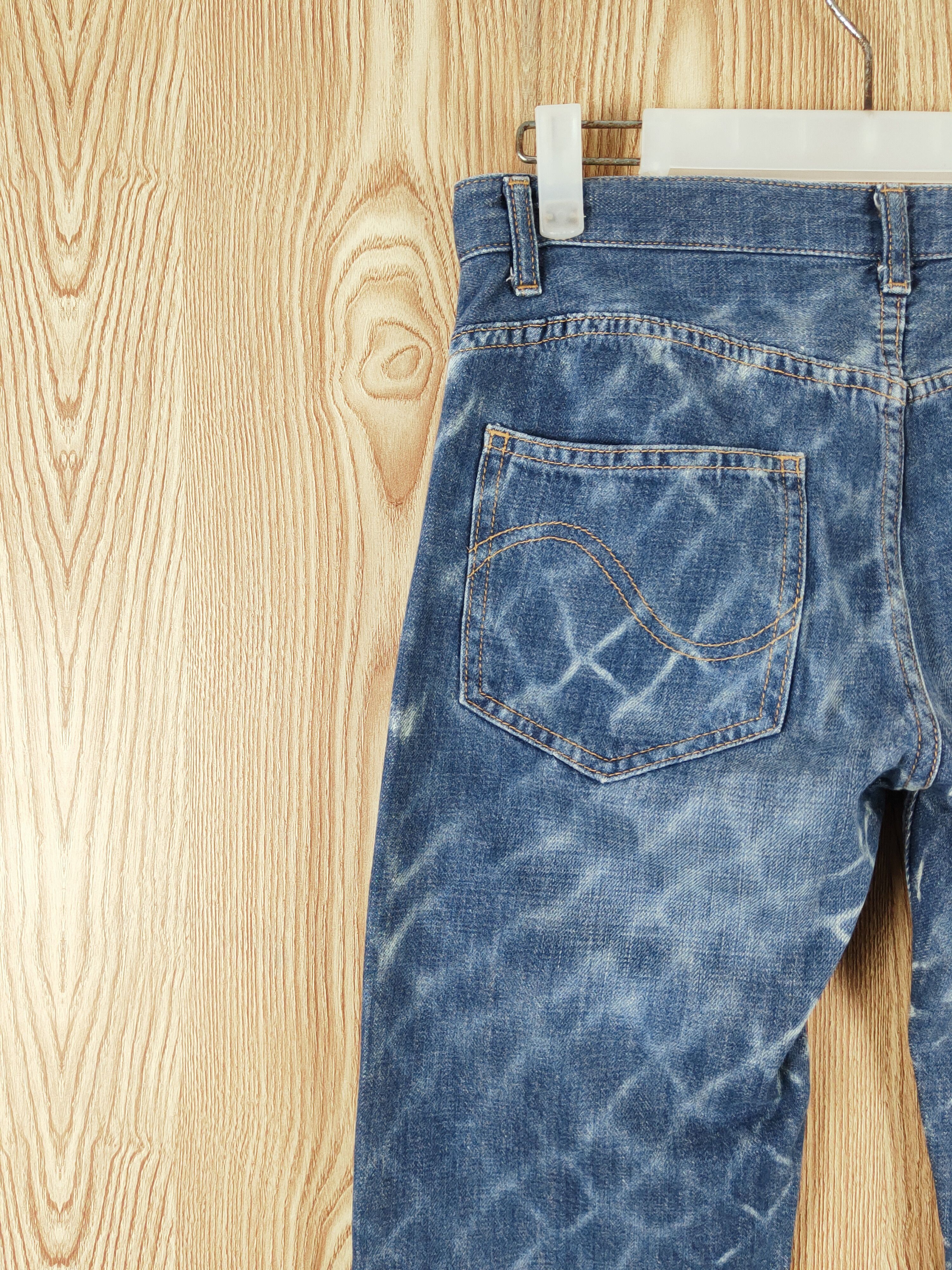 mikoriページ Tsumori Chisato Blue Distressed Ripped Jeans #W379