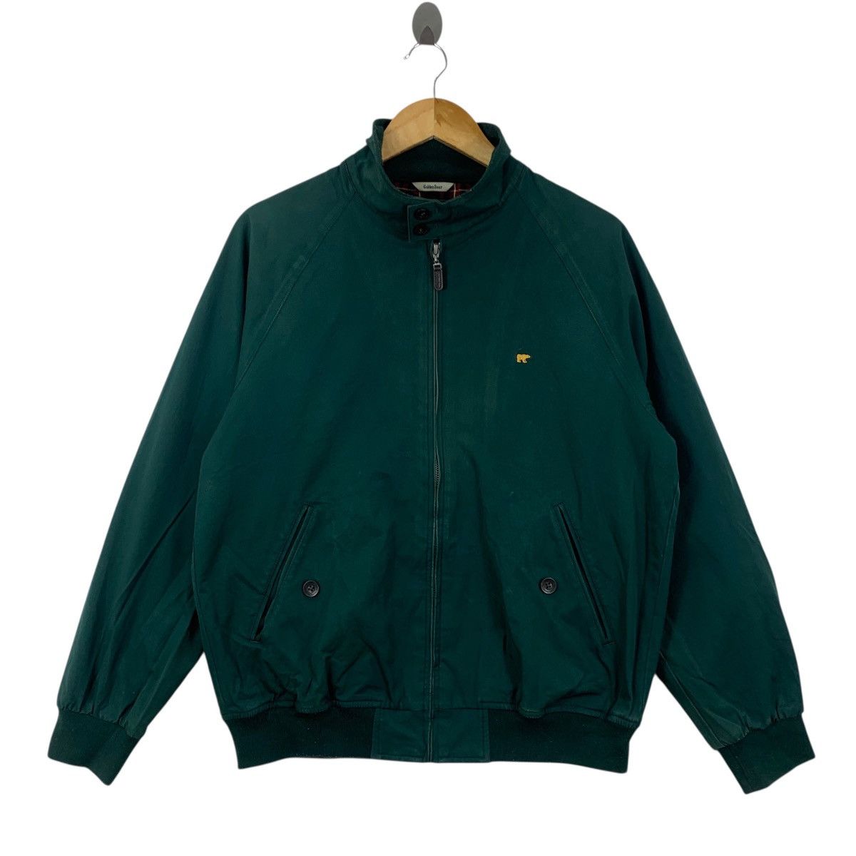 Golden Bear Vintage GOLDEN BEAR USA Outdoor Tartan Lining Zipper Bomber Size US L / EU 52-54 / 3 - 5 Thumbnail