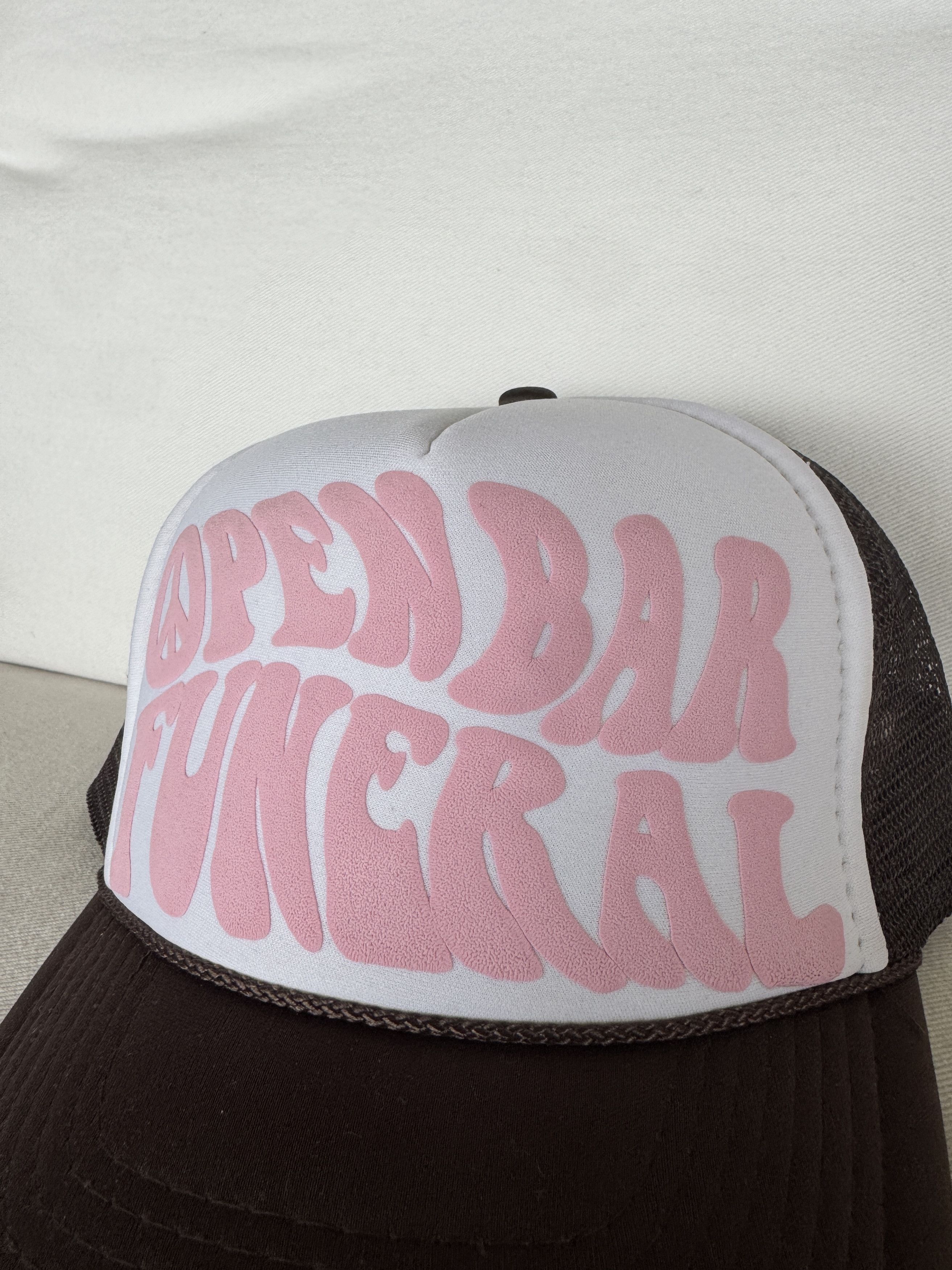Vintage Open Bar Funeral Trucker Size ONE SIZE - 2 Thumbnail
