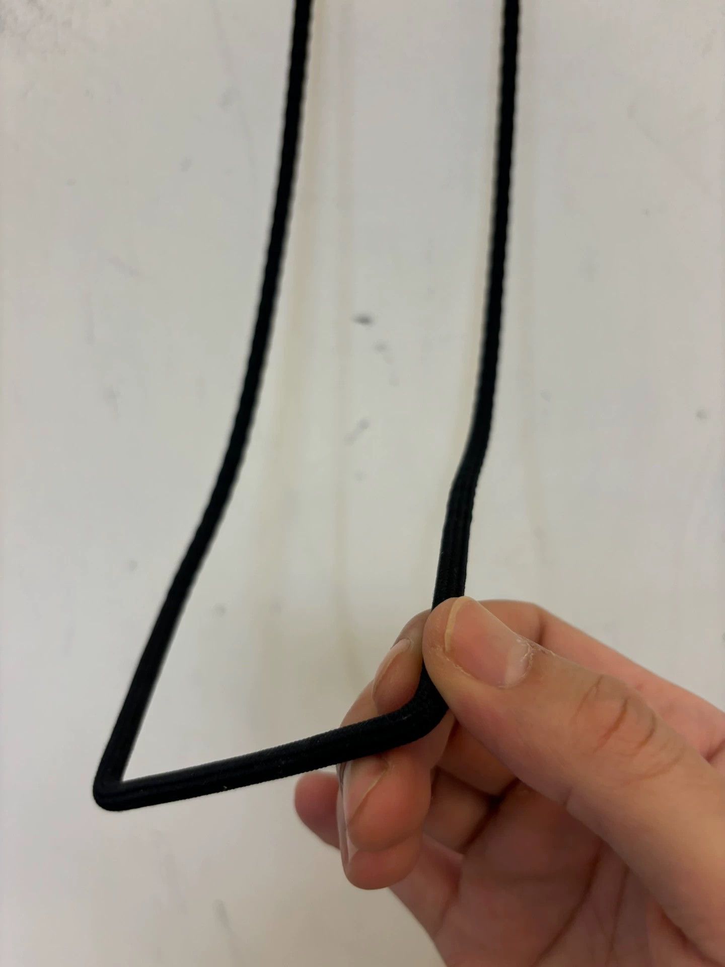 MM6 MM6 Metal Nylon Shoelace Necklace Size F Rare Size ONE SIZE - 2 Thumbnail