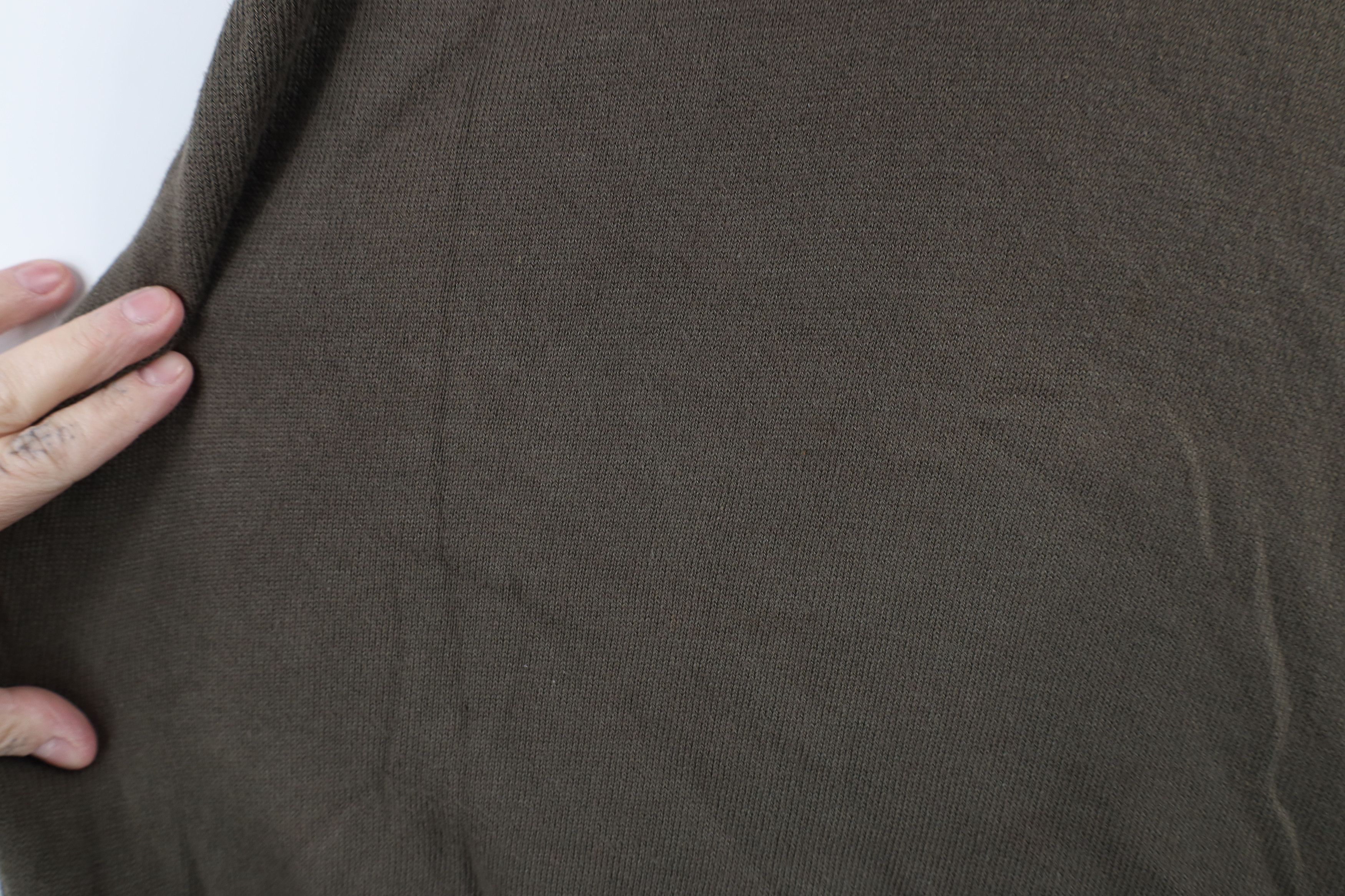 Vintage Vintage 90s Streetwear Knit Collared Pullover Polo Brown Size US XL / EU 56 / 4 - 7 Thumbnail
