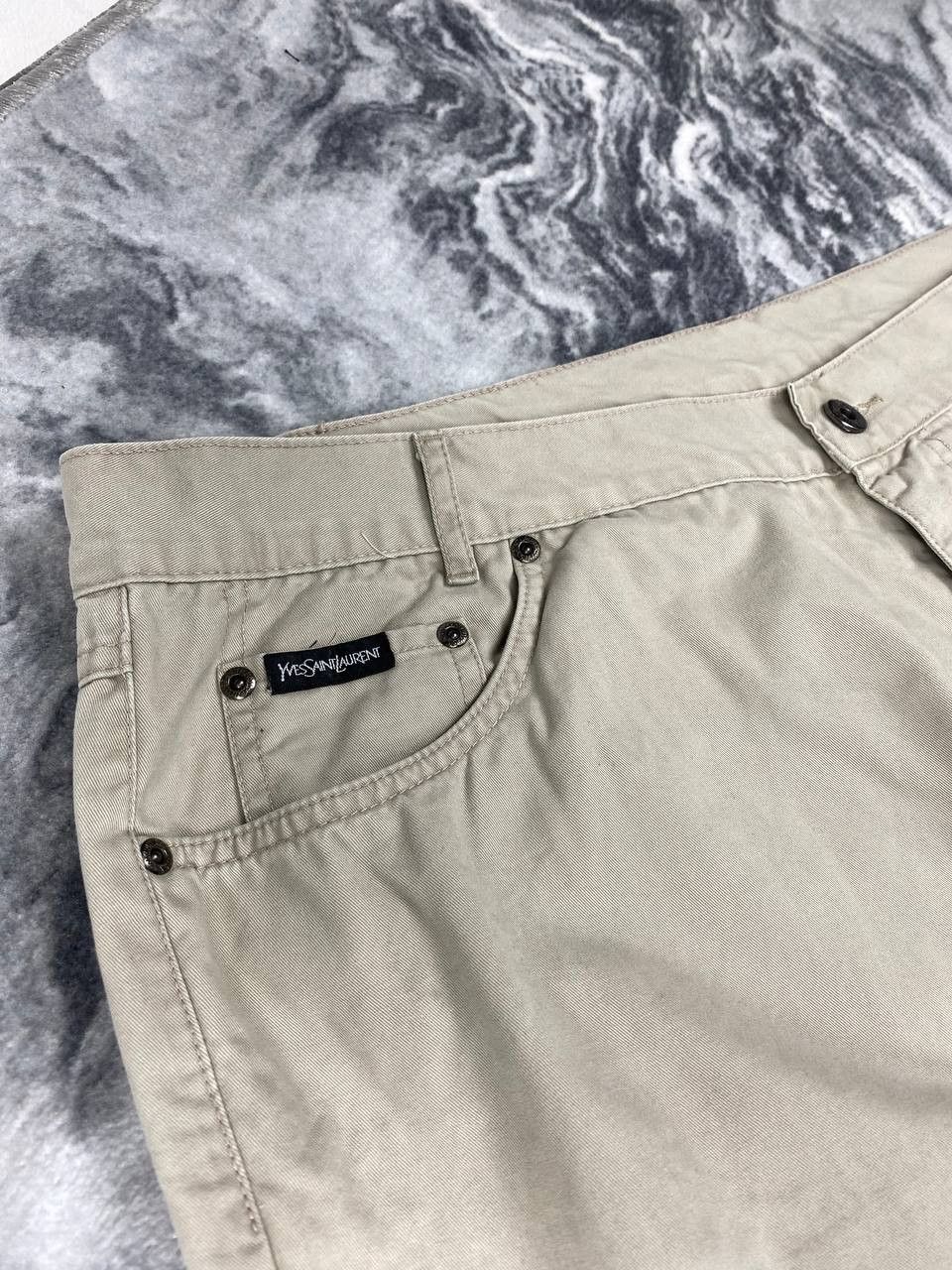 Yves Saint Laurent Vintage Yves Saint Laurent Pants YSL Big Logo 90s Size US 40 / EU 56 - 9 Thumbnail