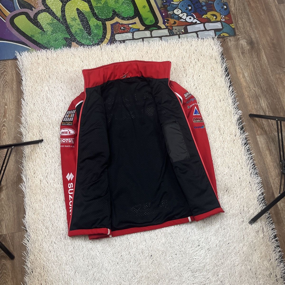 Vintage VTG Suzuki Build Base Racing Jacket HAWK Size US M / EU 48-50 / 2 - 5 Thumbnail