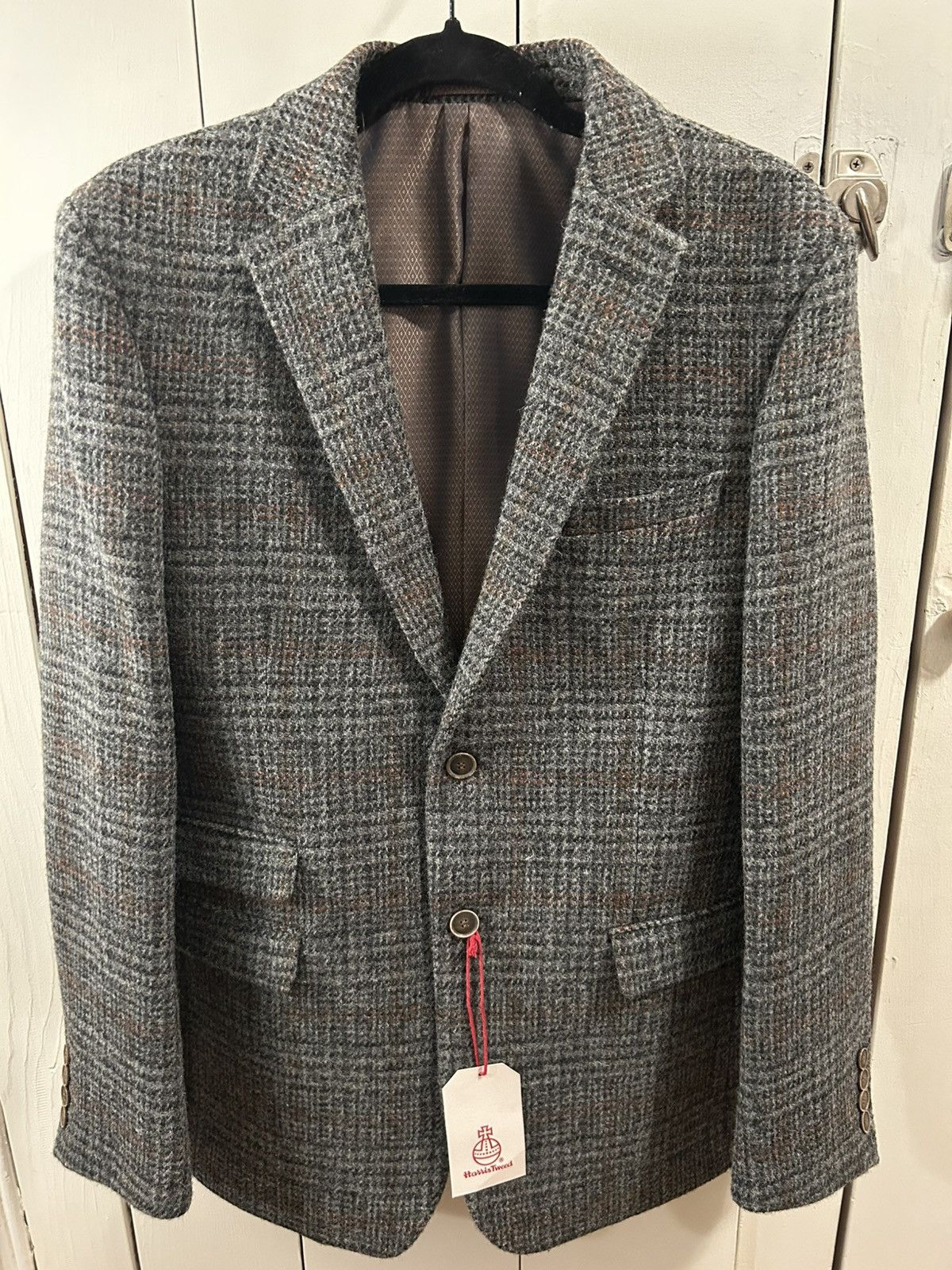 Harris Tweed Wool Blazer