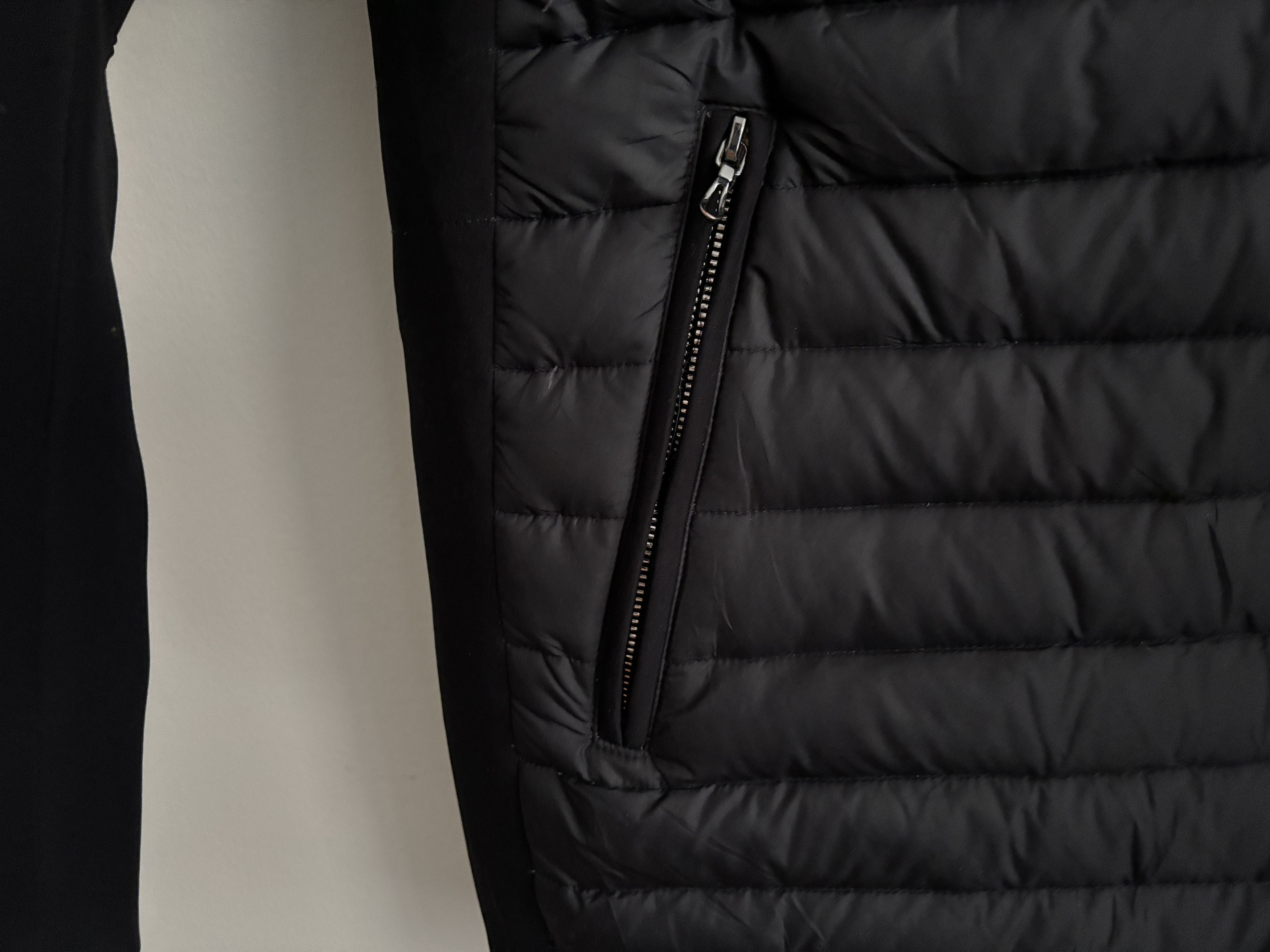 Colmar $745 Black Mixed Media Long Down Puffer Jacket/ Parka Large Size US L / EU 52-54 / 3 - 4 Thumbnail