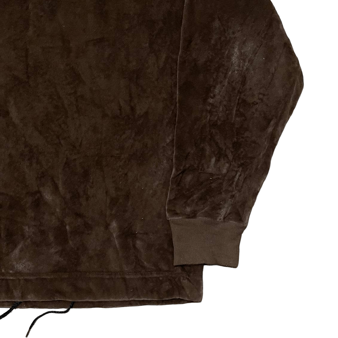 Carhartt Vintage Carhartt Brown Velvet Half Zipper Jacket Size US L / EU 52-54 / 3 - 4 Thumbnail