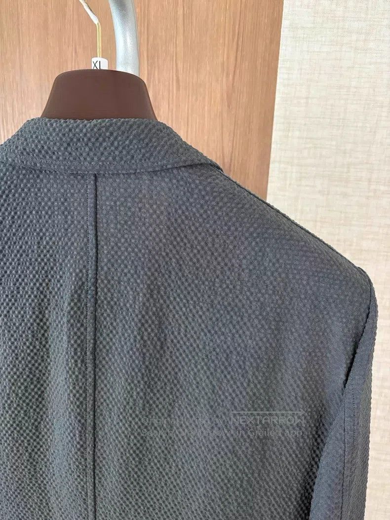 Hermes Hermes Men's Casual Jacket, Lightweight Wool Bubble Cloth Size US M / EU 48-50 / 2 - 9 Thumbnail