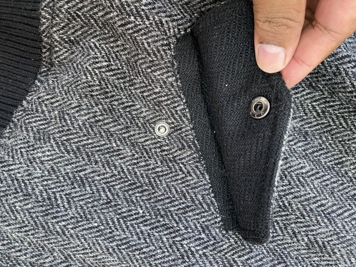 Harris Tweed Japanese Brand Harris Tweed x Sevenday Sunday bomber jacket Size US L / EU 52-54 / 3 - 5 Thumbnail