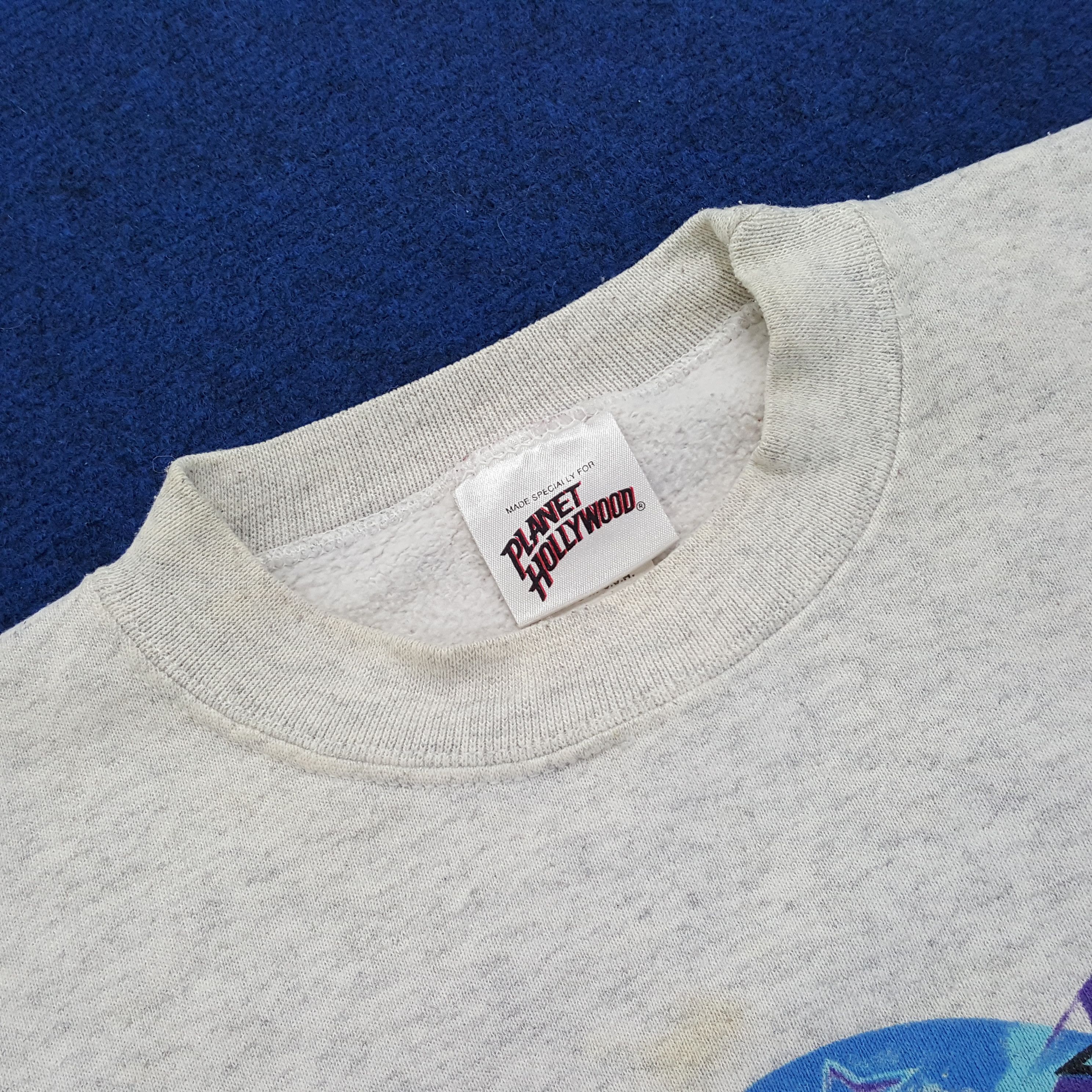 Planet Hollywood × Vintage Vintage Planet Hollywood Lake Tahoe Sweatshirts Size US XL / EU 56 / 4 - 5 Thumbnail