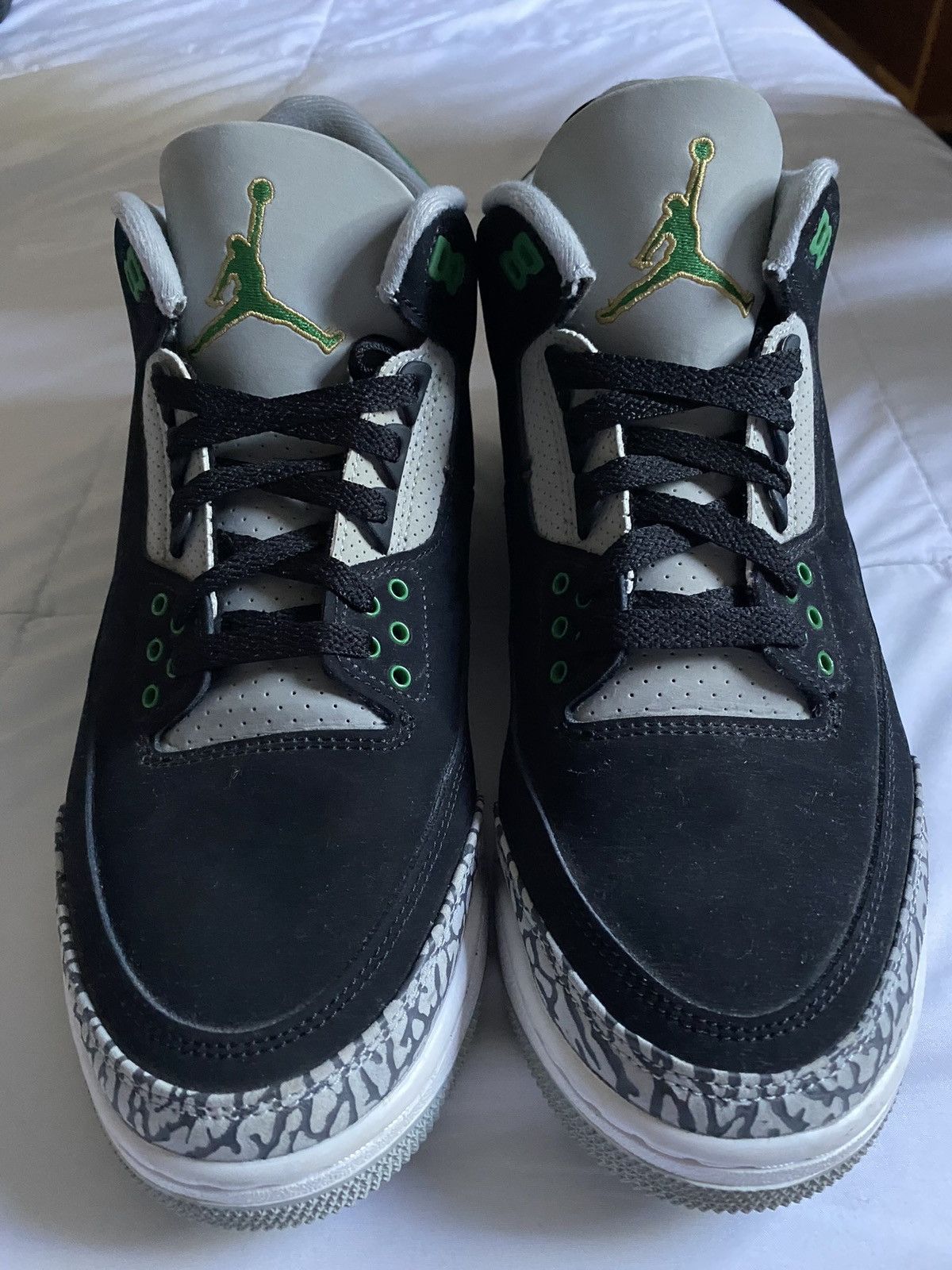 Jordan Brand Air Jordan 3 Retro Pine Green Size US 9.5 / EU 42-43 - 3 Thumbnail