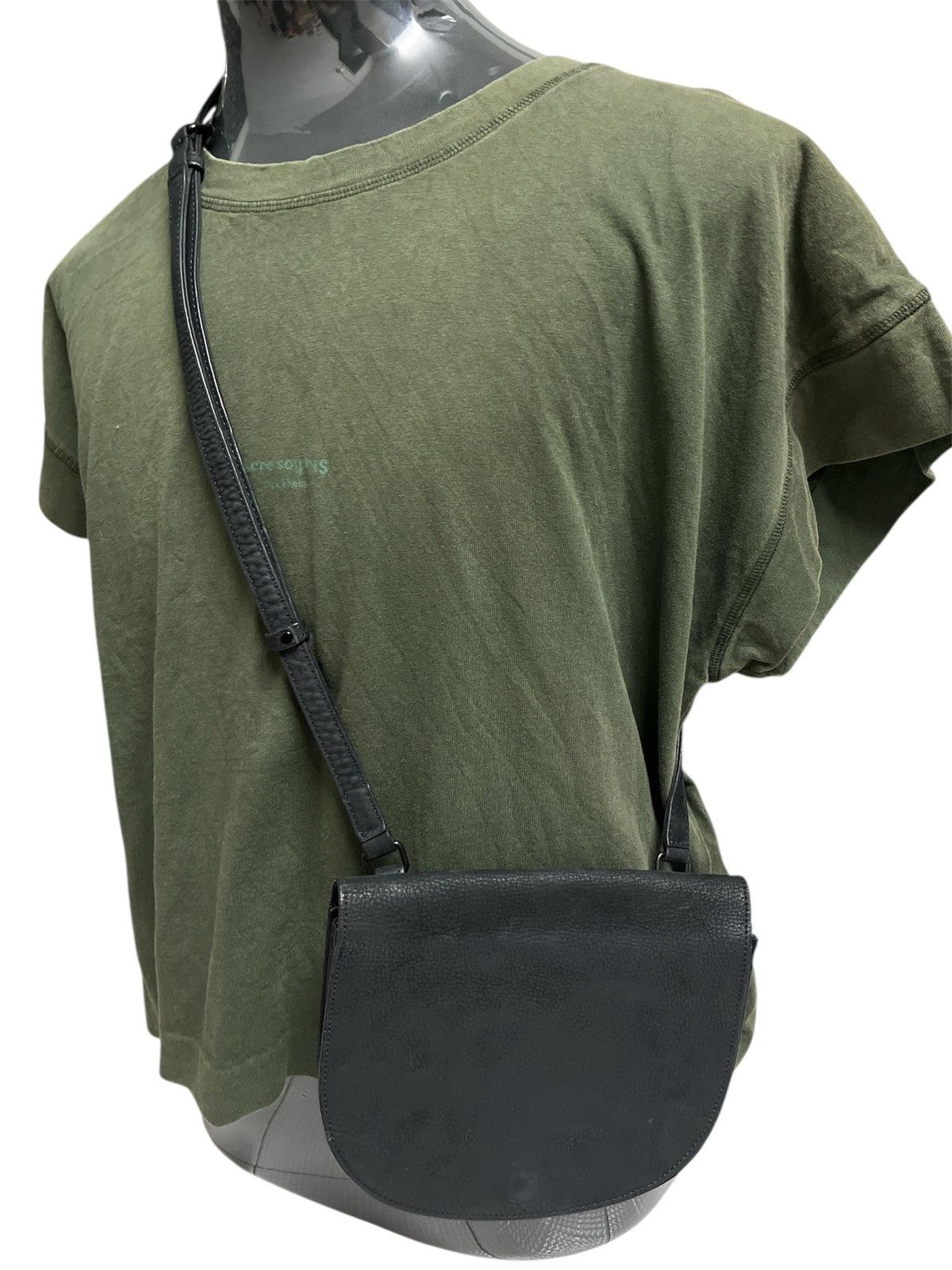 Yohji Yamamoto Sling Bag Leather 'Y.sac' By Yohjiyamamoto Size ONE SIZE - 1 Thumbnail