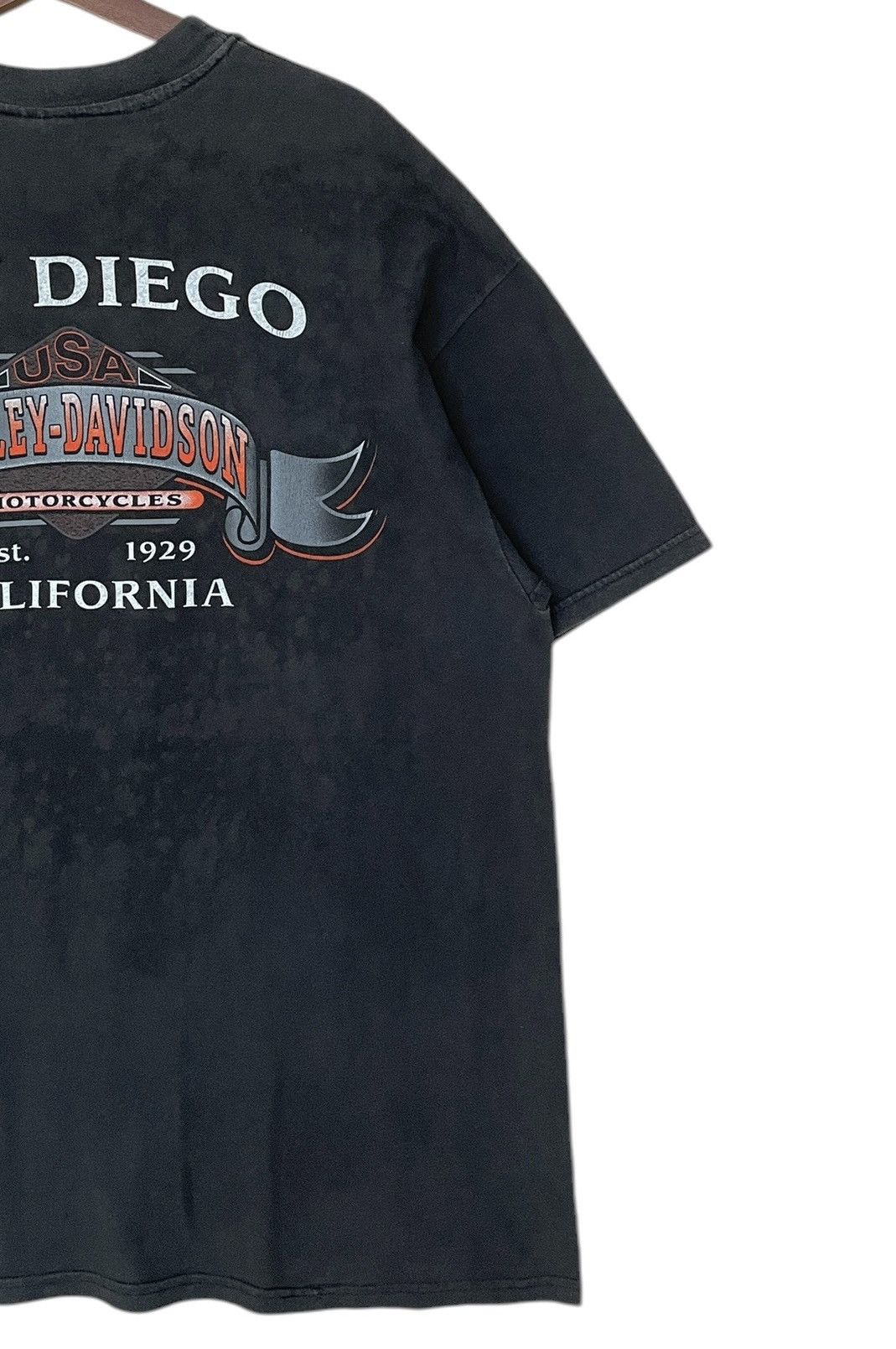 Harley Davidson × Vintage Vintage Brand Harley Davidson Made in Usa T-shirt 2000s Size US XL / EU 56 / 4 - 4 Thumbnail
