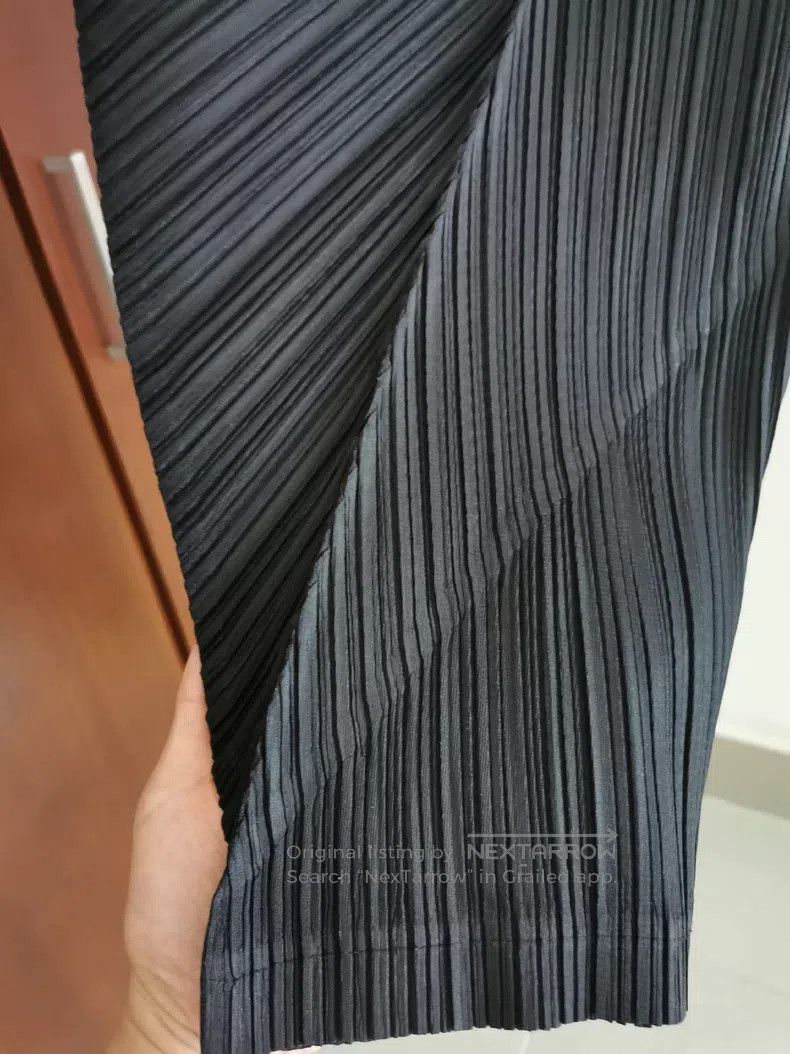 Issey Miyake Issey Miyake size:1 Black Asymmetric Pants Size 42" / US 20 - 5 Thumbnail