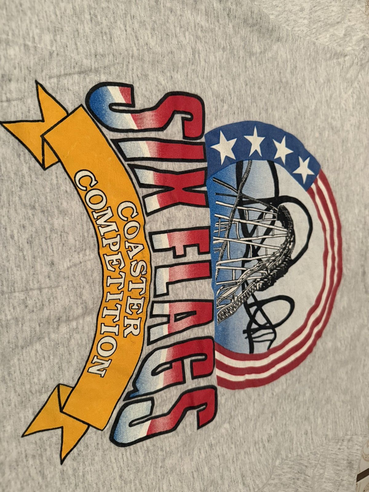 Vintage Vintage Six Flags // SOF TEE // Coaster competition // Size US M / EU 48-50 / 2 - 2 Thumbnail