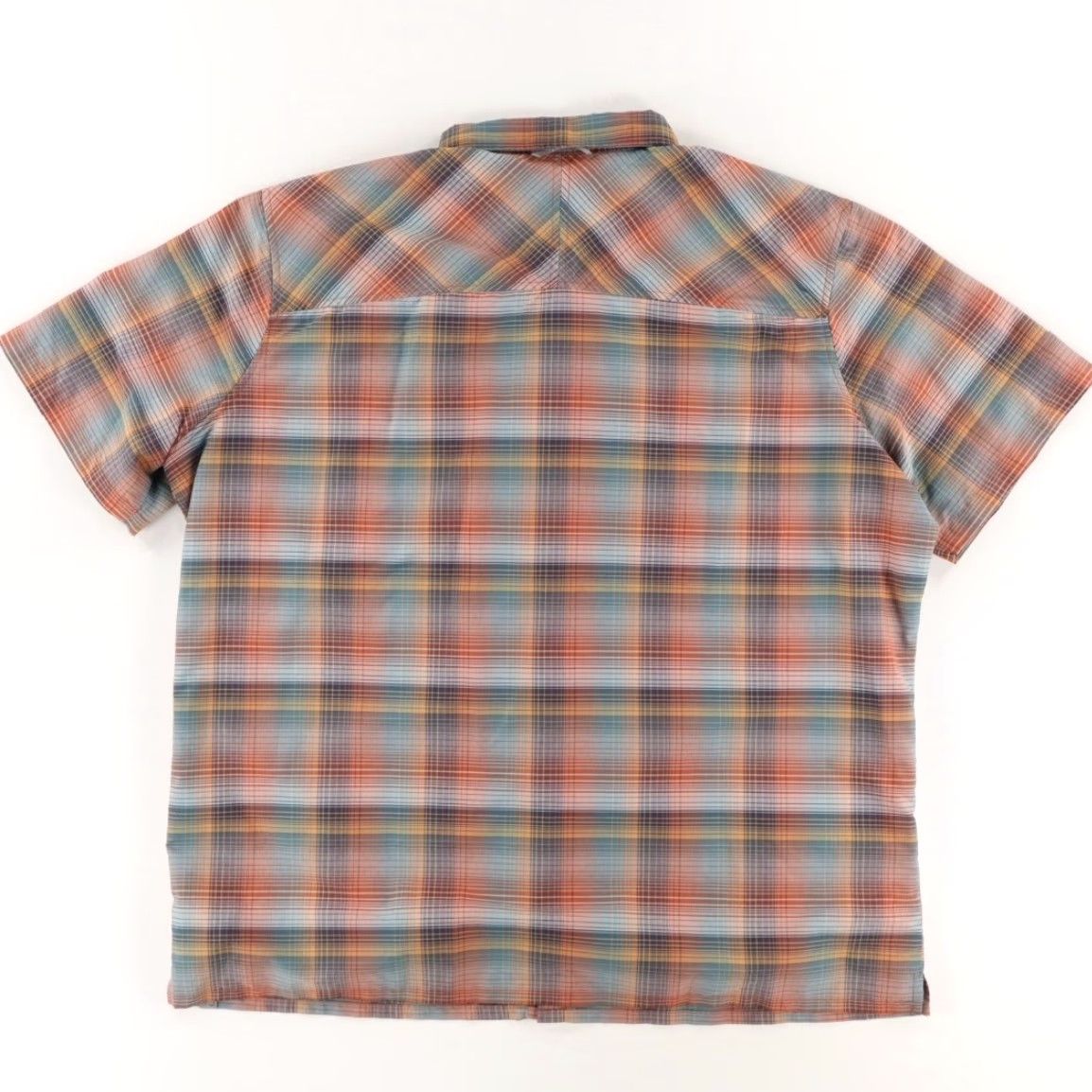 Vintage LL Bean Hiking Polyester Plaid Button Up Shirt Red Men's XL Size US XL / EU 56 / 4 - 4 Thumbnail