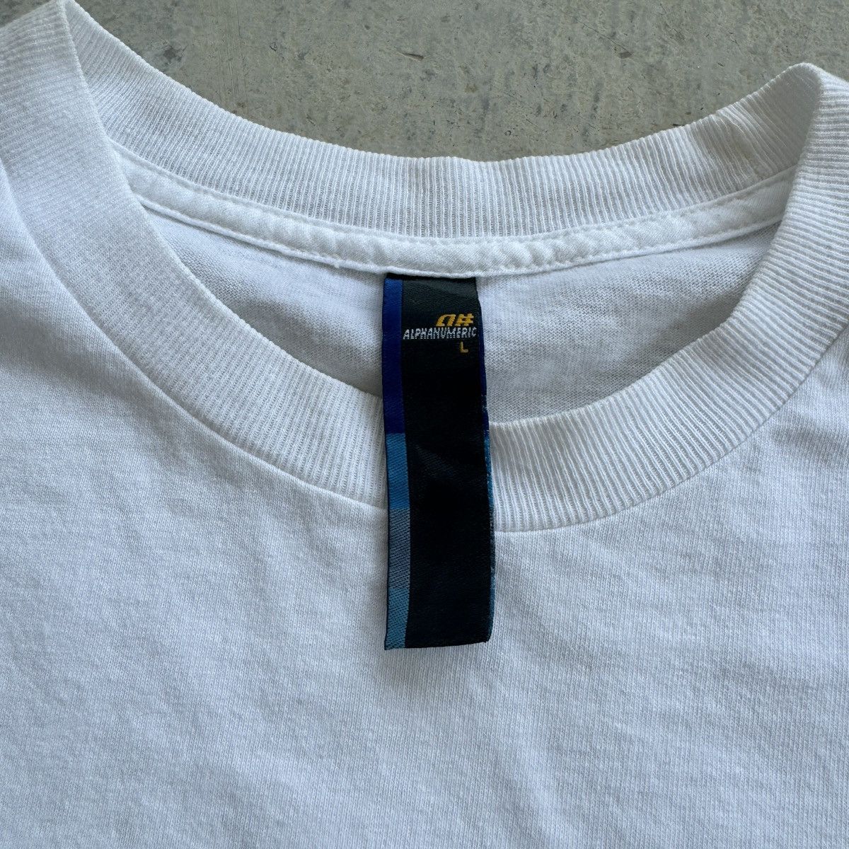 Alphanumeric Alphanumeric skateboards L/XL old skate tee Size US L / EU 52-54 / 3 - 5 Thumbnail