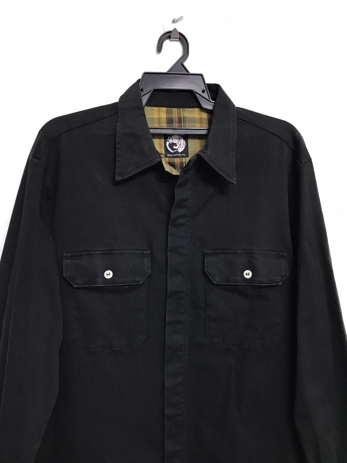 Hiroshi Fujiwara × Japanese Brand × MasterPiece Vintage Rocstar Mad Hectic Flannel Shirt Size US XL / EU 56 / 4 - 4 Thumbnail