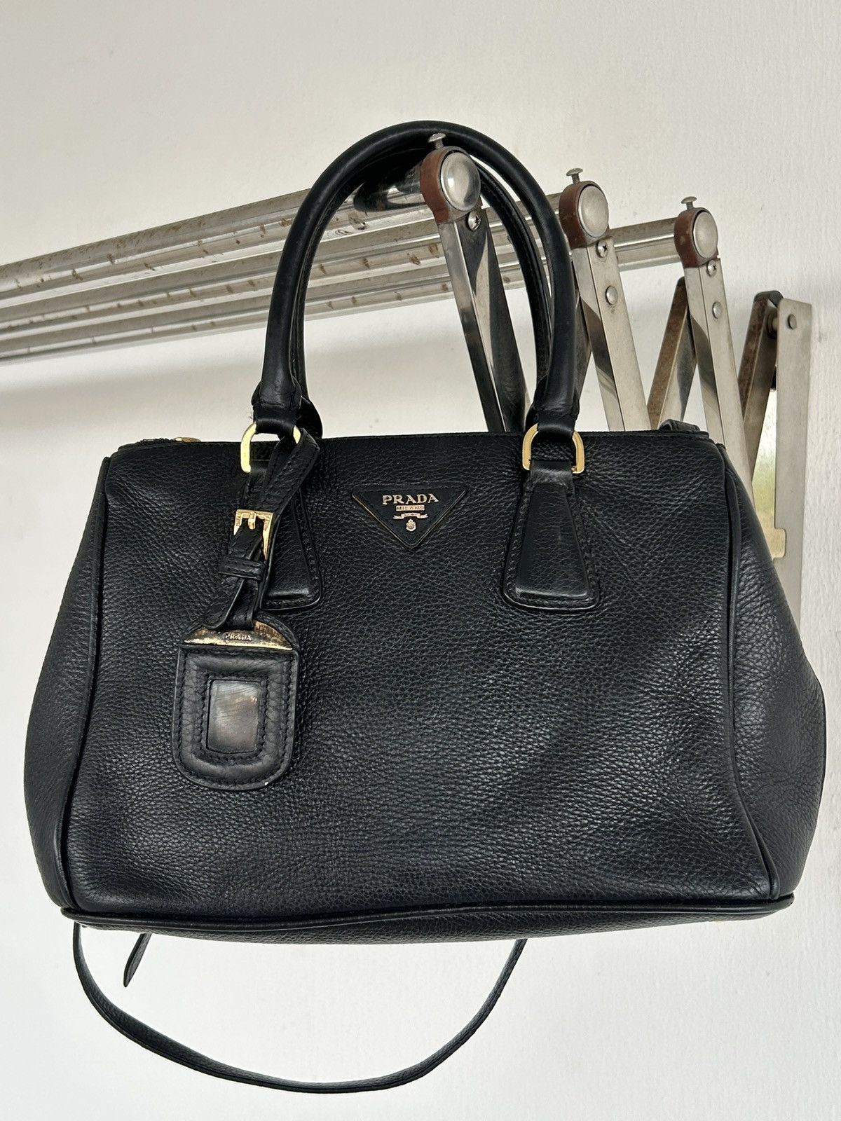 Prada Prada Vitello Daino leather handbag Size ONE SIZE - 1 Thumbnail