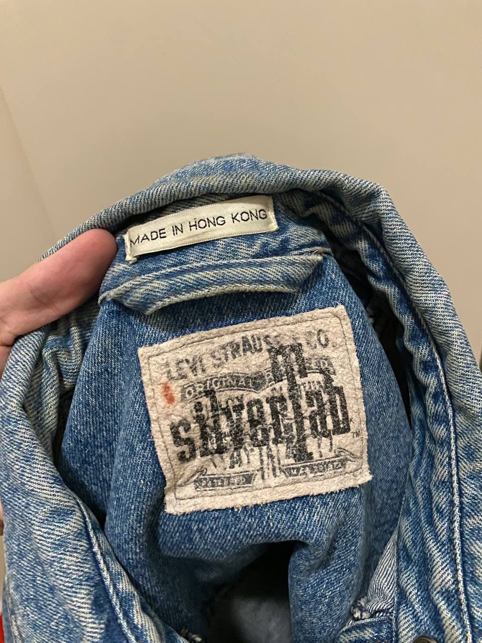 Levi's Vintage Clothing × Vintage Vintage Levis SilverTab Denim Jacket Size US S / EU 44-46 / 1 - 9 Thumbnail