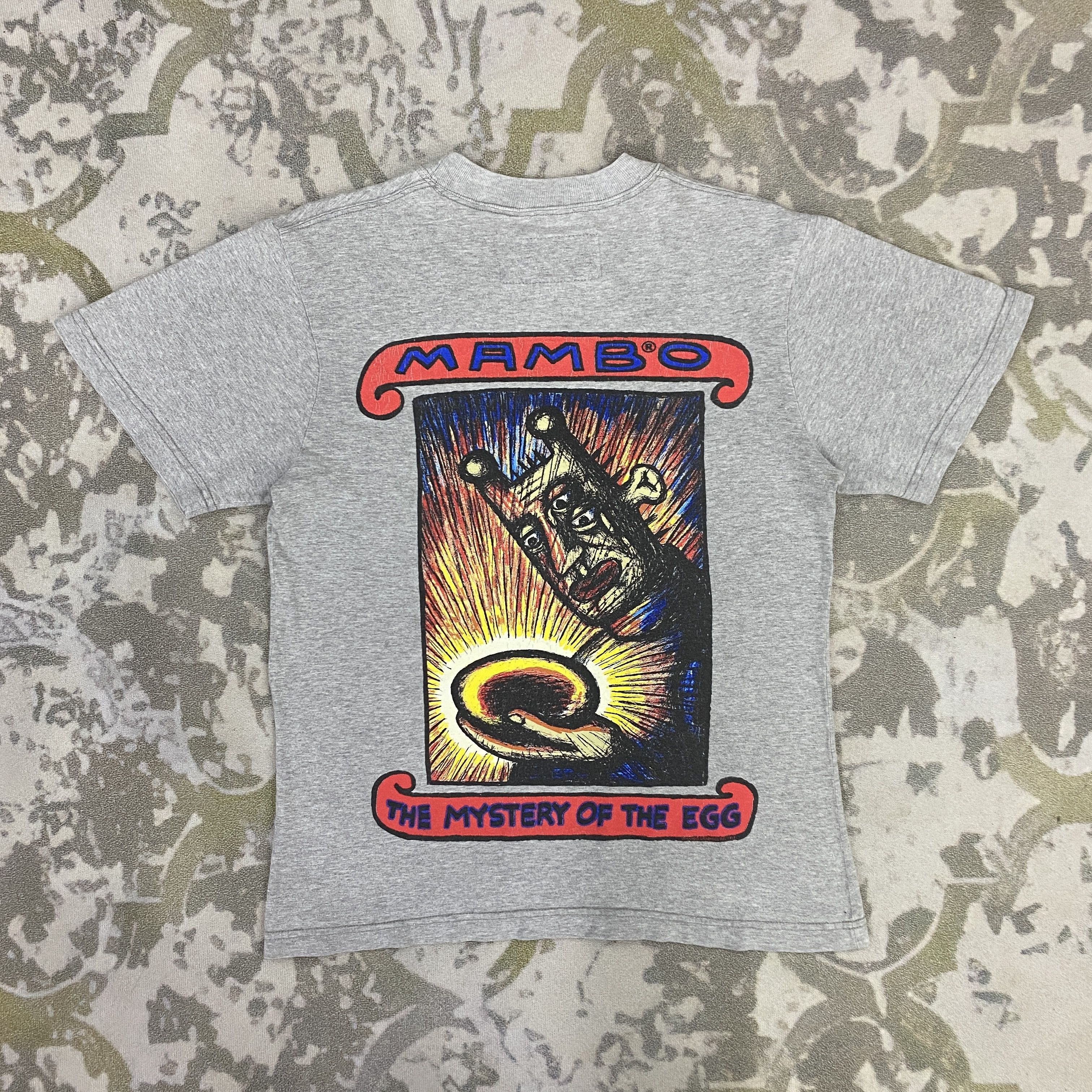 Japanese Brand Vintage 1997 Mambo The Mystery Of The Egg - J055 Size US S / EU 44-46 / 1 - 1 Thumbnail