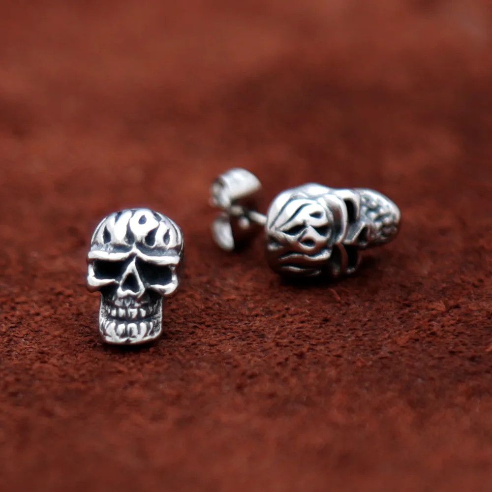 Jewelry × Vintage Vintage Rock Punk Skeleton Earrings Size ONE SIZE - 3 Thumbnail