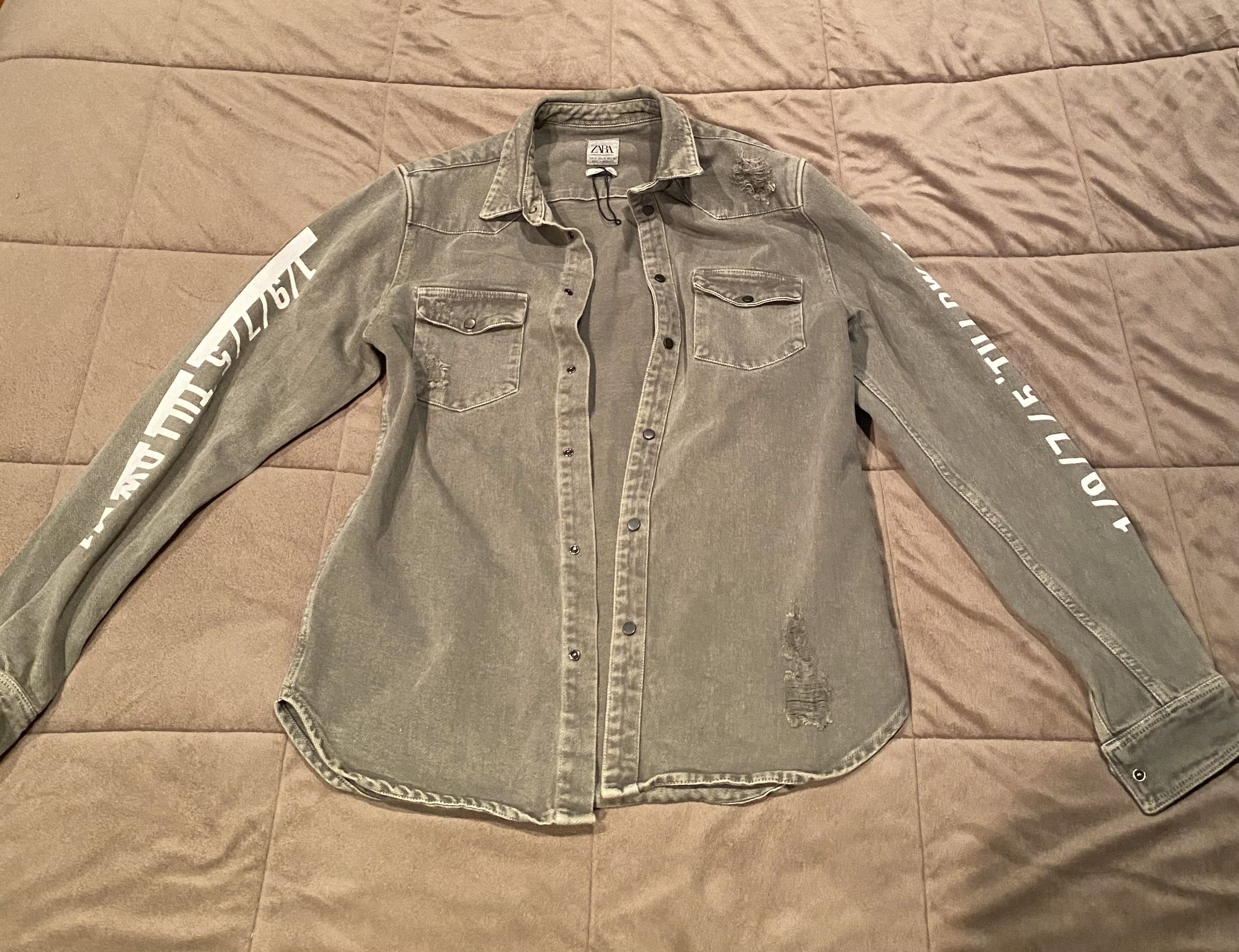 Zara Zara Men Relaxed Fit Men Size US L / EU 52-54 / 3 - 2 Thumbnail