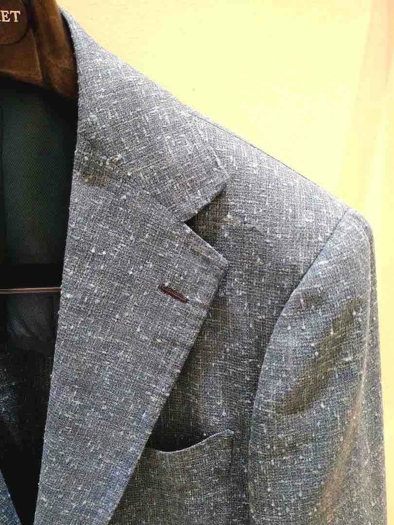 Ring Jacket ring jacket meister blazer turquoise blue 46 LP W/S/L Size 46R - 3 Thumbnail