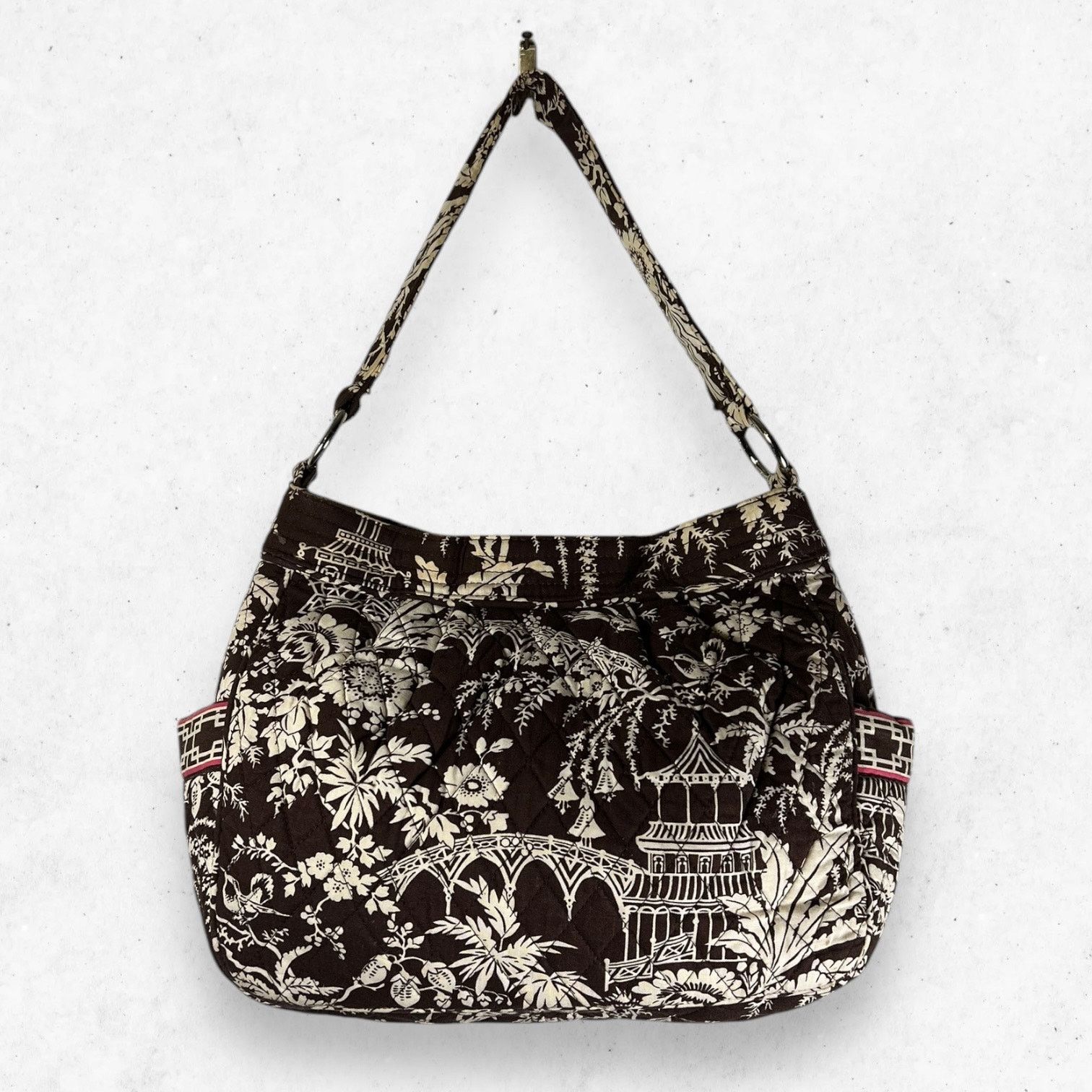 Vera Bradley Vera Bradley Imperial Toile Retired Pattern 2009 Hobo Tote Size ONE SIZE - 2 Thumbnail