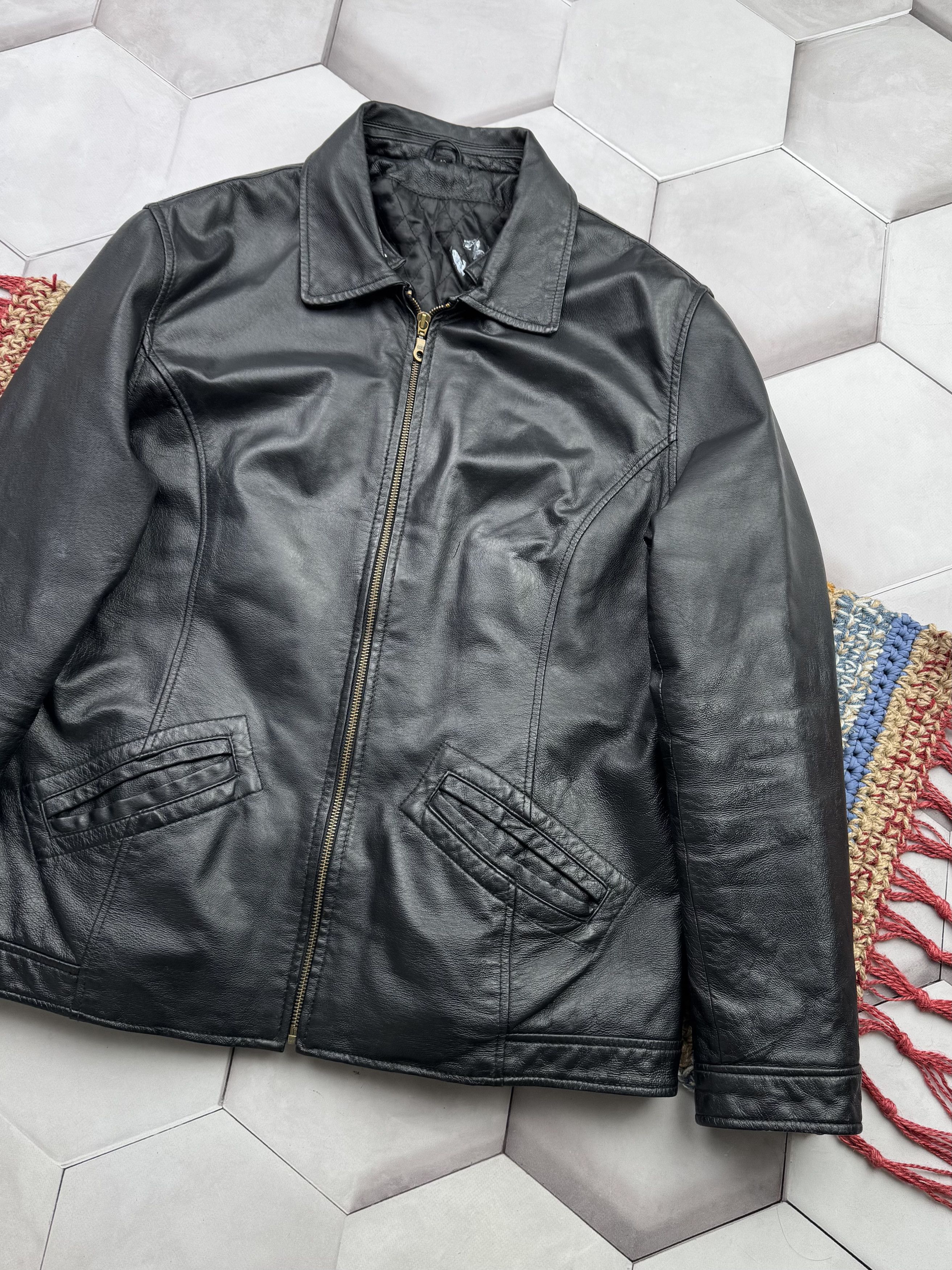 Vintage Vintage Bomber Leather Jacket Size US M / EU 48-50 / 2 - 3 Thumbnail