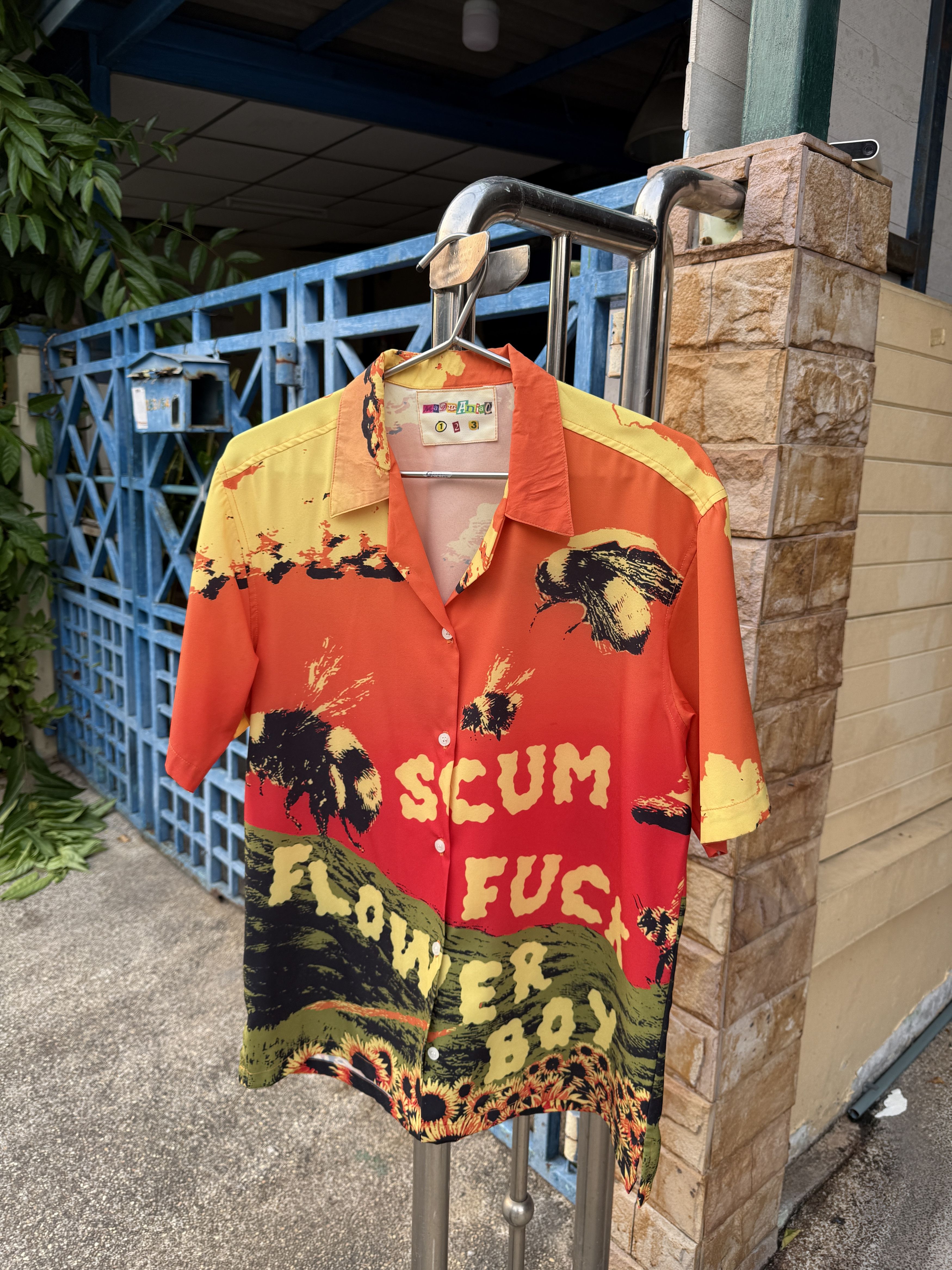 Other MADMANIAC Tyler The Creator Flower boy Hawaiian Shirt Size US L / EU 52-54 / 3 - 2 Thumbnail