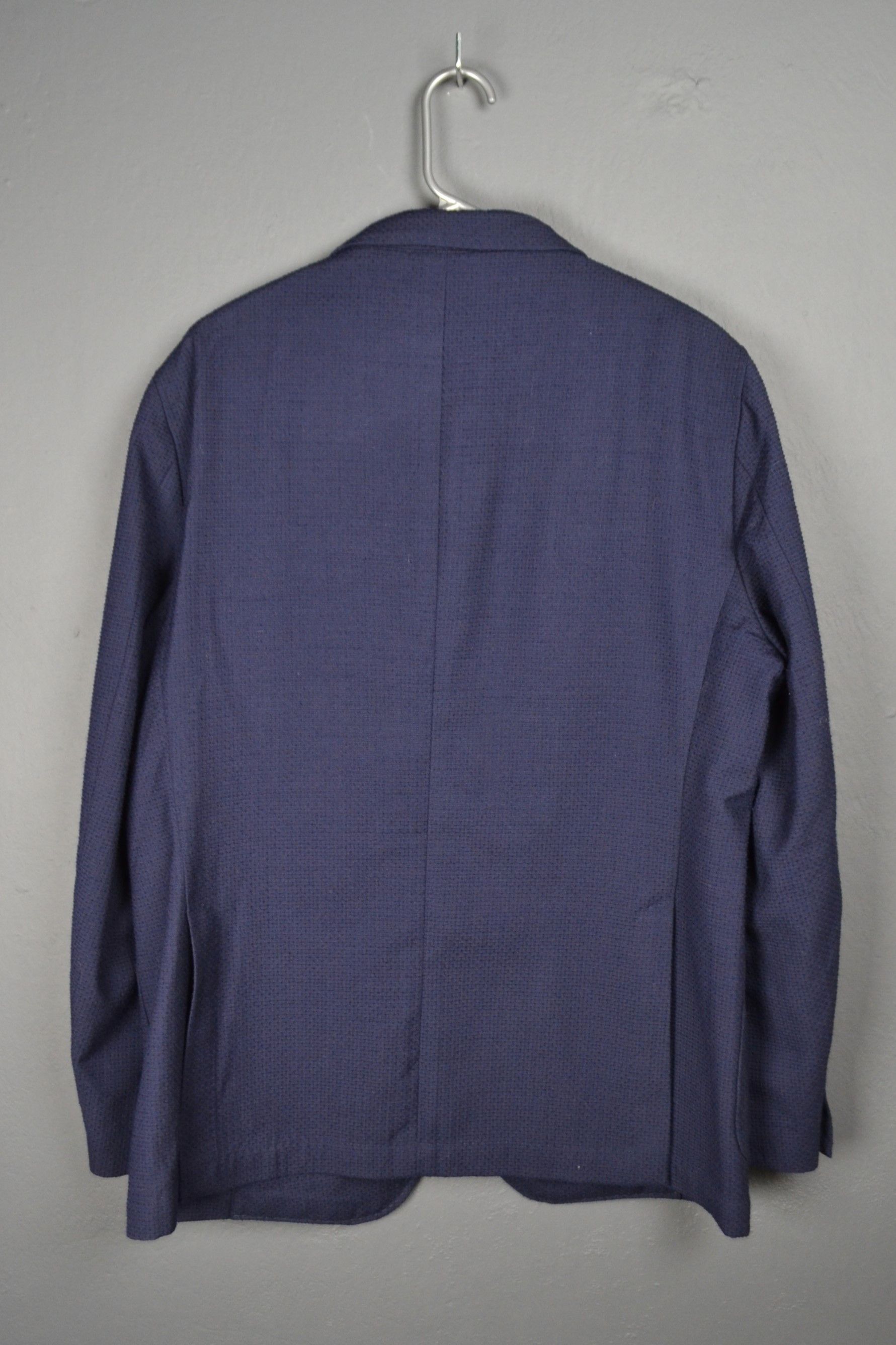 Tombolini Tombolini Dream Flou 2 Navy Blue Sport Coat Blazer 56 46R Size 46R - 2 Thumbnail