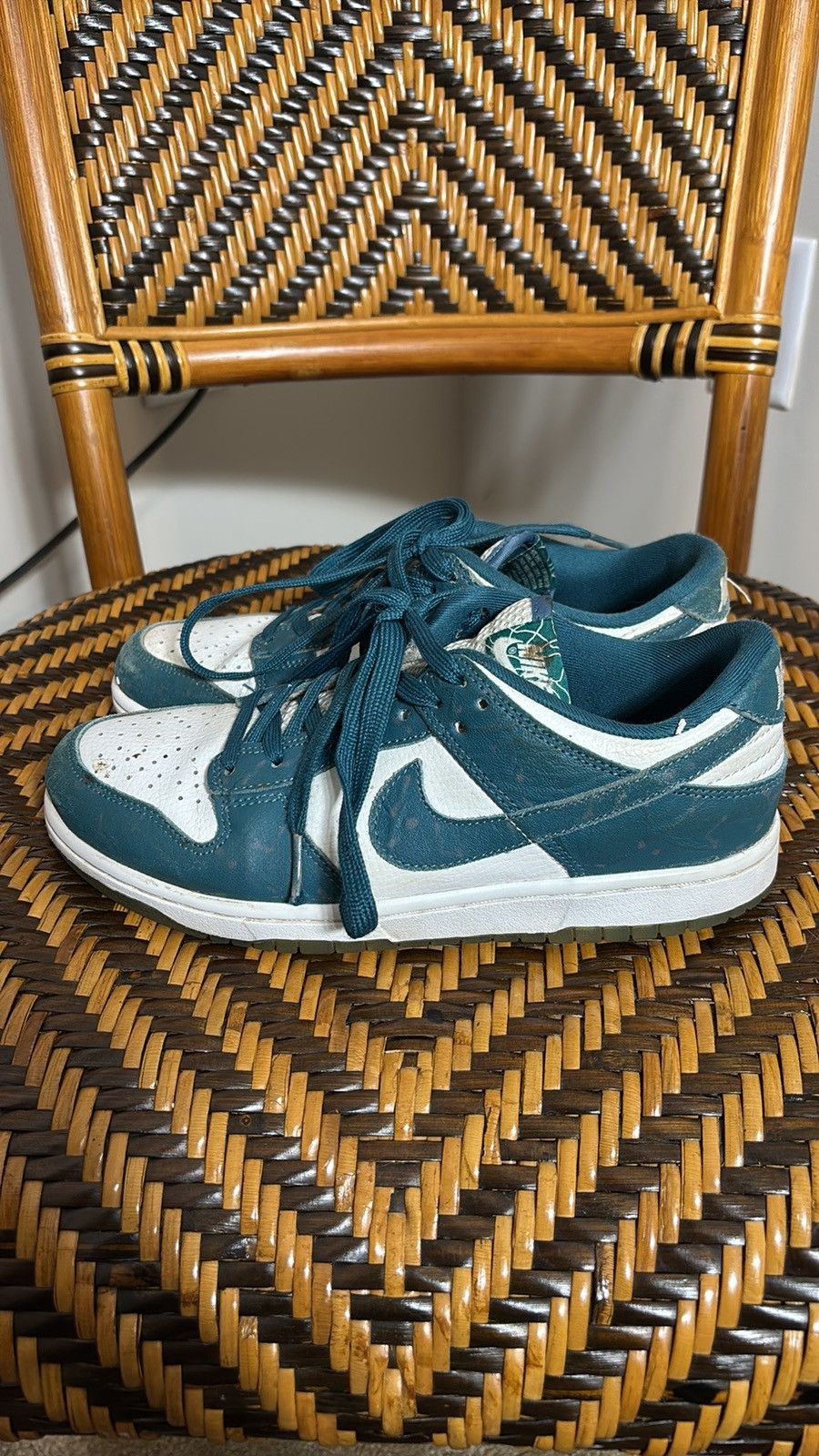 Nike Nike Dunk Low Ocean Women’s DV3029-100 Size US 7.5 / IT 37.5 - 3 Thumbnail