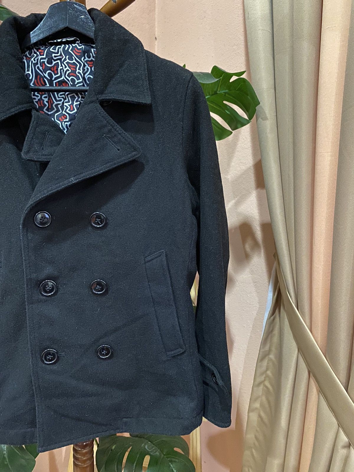 Keith Haring Browny x Keith Haring Crossover Double-Breasted Peacoat Size US S / EU 44-46 / 1 - 10 Thumbnail