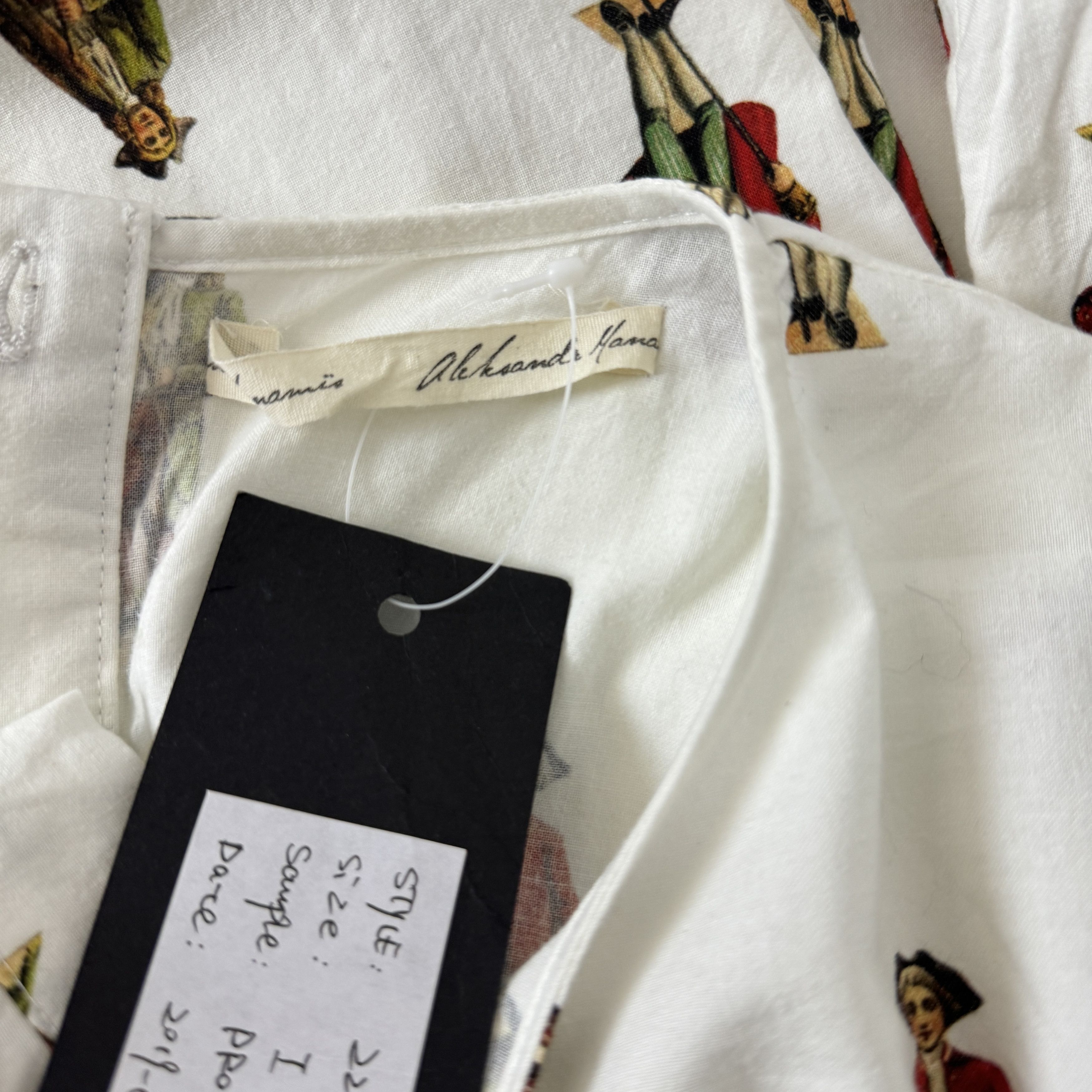 Aleksandr Manamis Cotton Print Bodysuit size 1 Size M / US 6-8 / IT 42-44 - 3 Thumbnail
