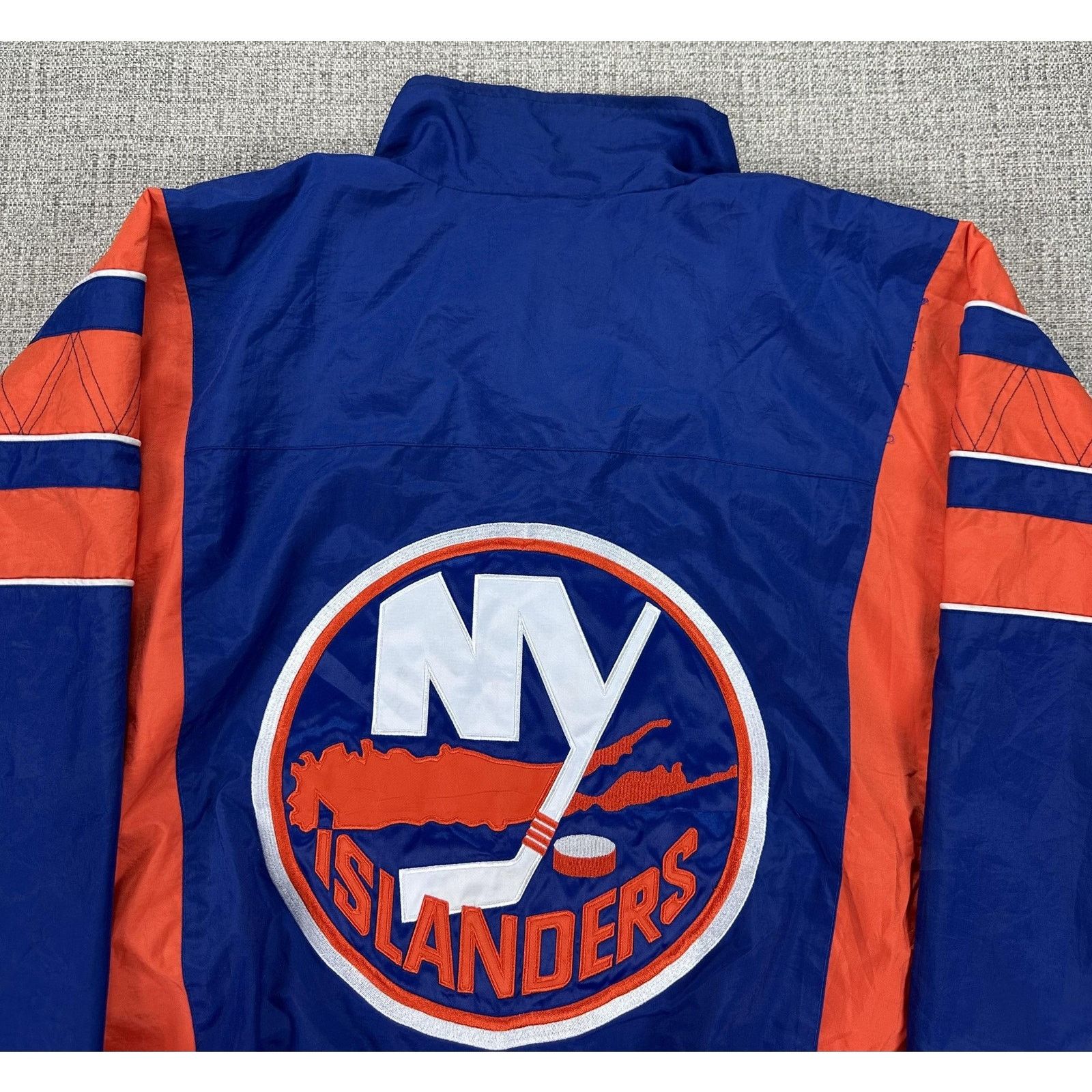 Starter New York Islanders Jacket Sz XL 1/2 Zip Starter Pullover Size US XL / EU 56 / 4 - 15 Thumbnail