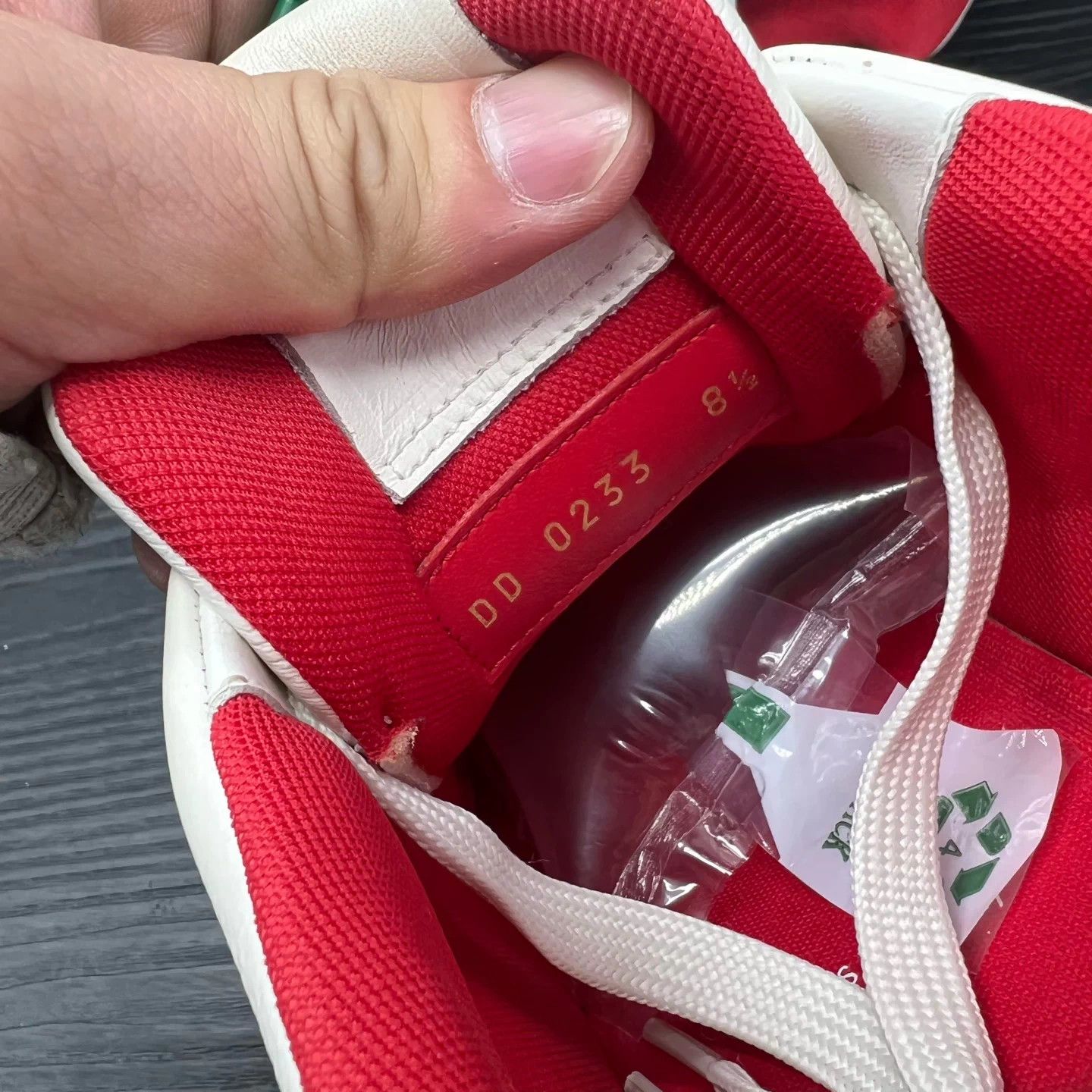Louis Vuitton LV Trainer White Red 42.5 99 New Size US 9.5 / EU 42-43 - 7 Thumbnail