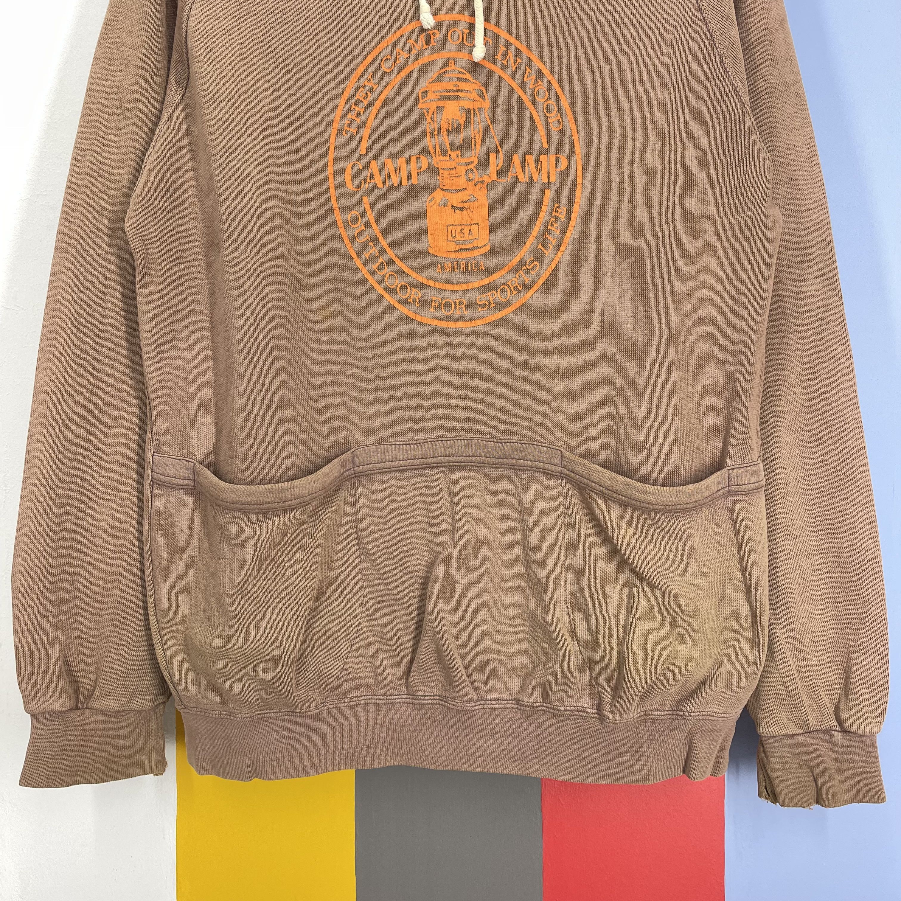 Vintage Vintage CAMP LAMP OUTDOOR by NORTH PORT Hoodie #2524/M Size US M / EU 48-50 / 2 - 3 Thumbnail