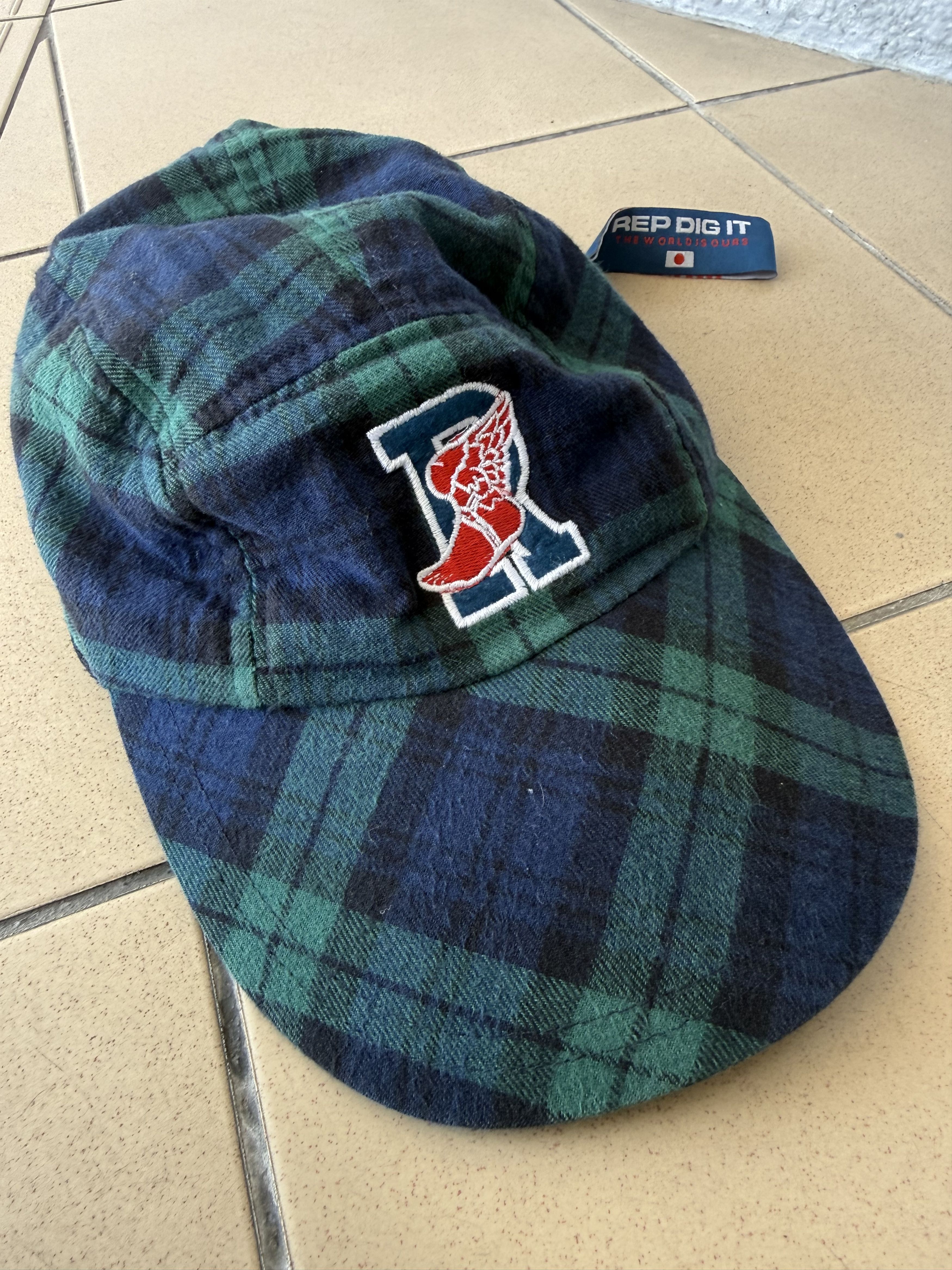 Japanese Brand Rip Dig It Parody RL-Wing Wool Blend Fitted Size ONE SIZE - 1 Thumbnail